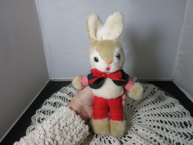 Vintage Plush Bunny Rabbit 10 inches.