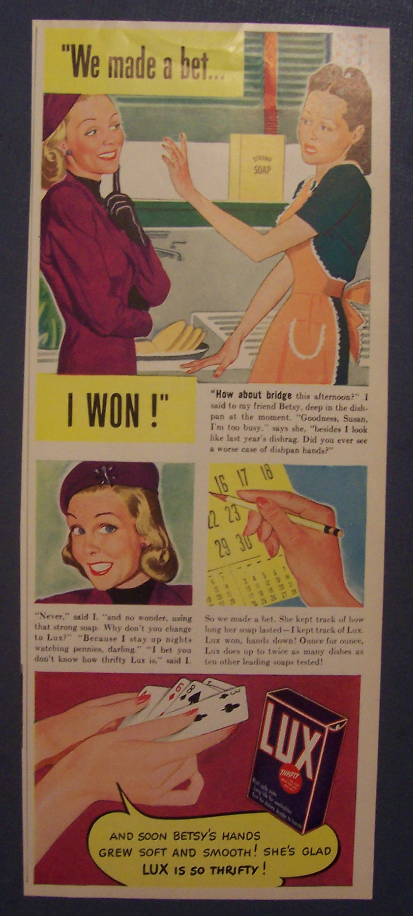 1945  Lux  Soap