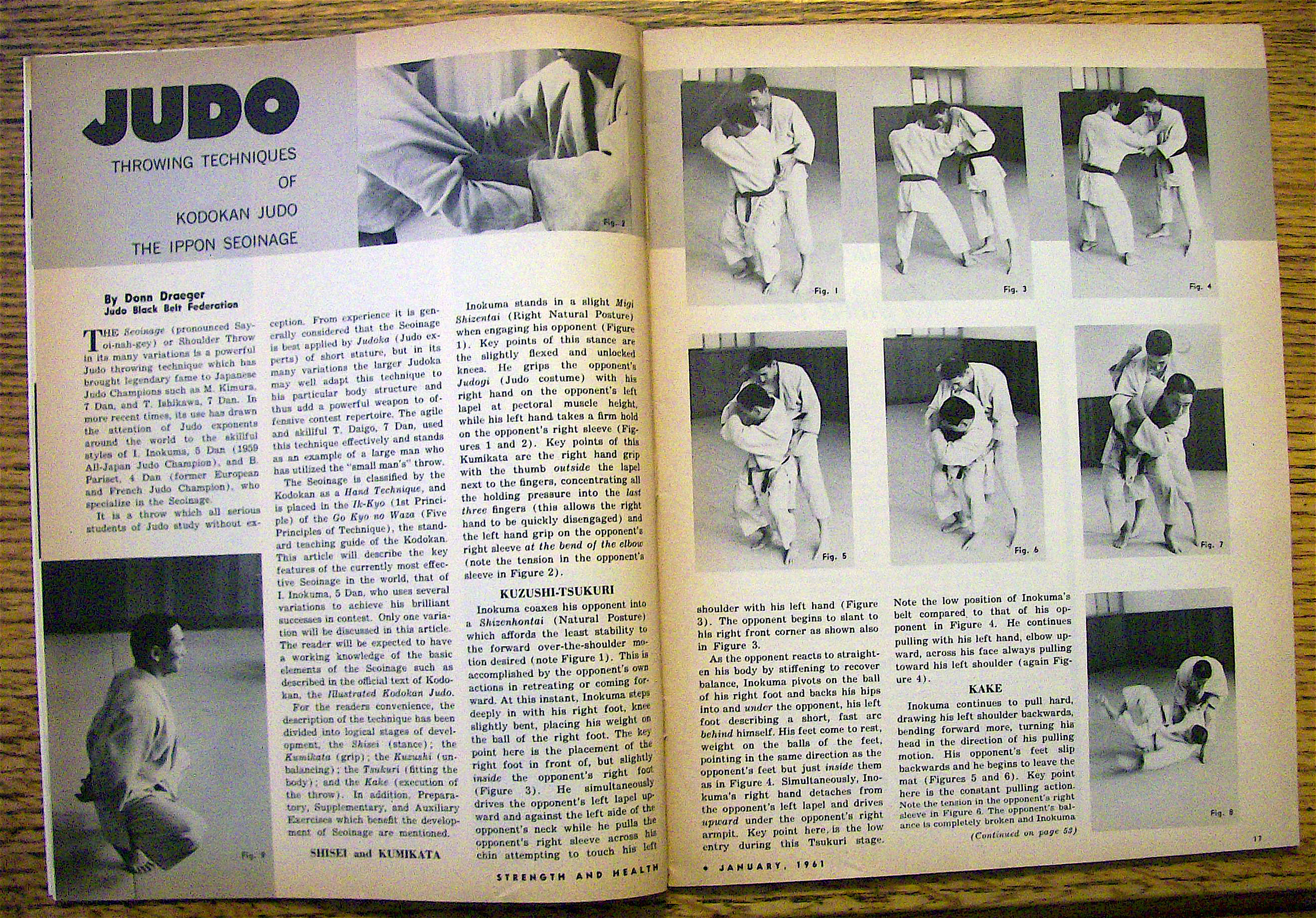 Strength & Health Magazine-January 1961-Andy Gropp Fam.