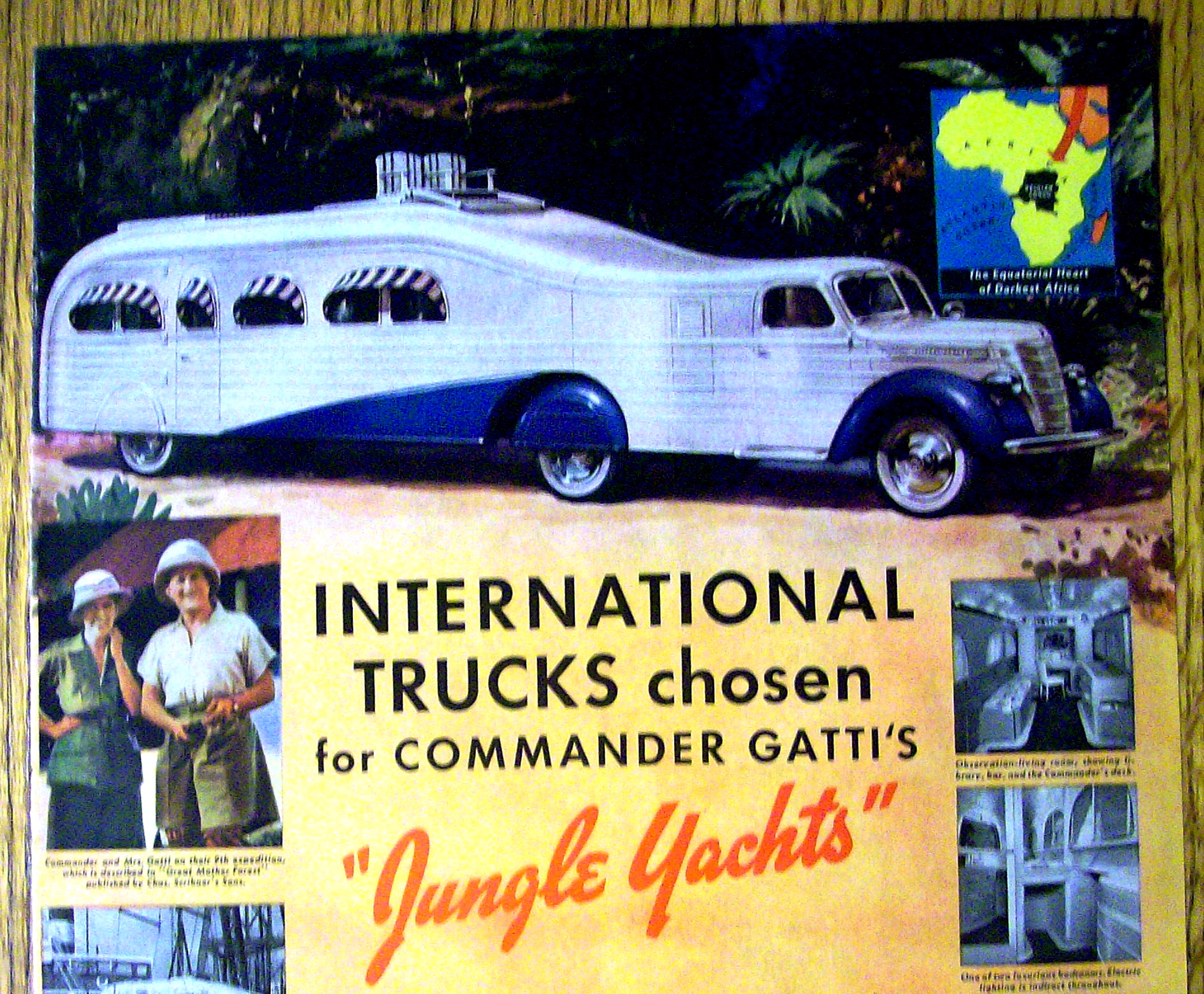 1938 International Trucks w/ Commander & Mrs. Gatti