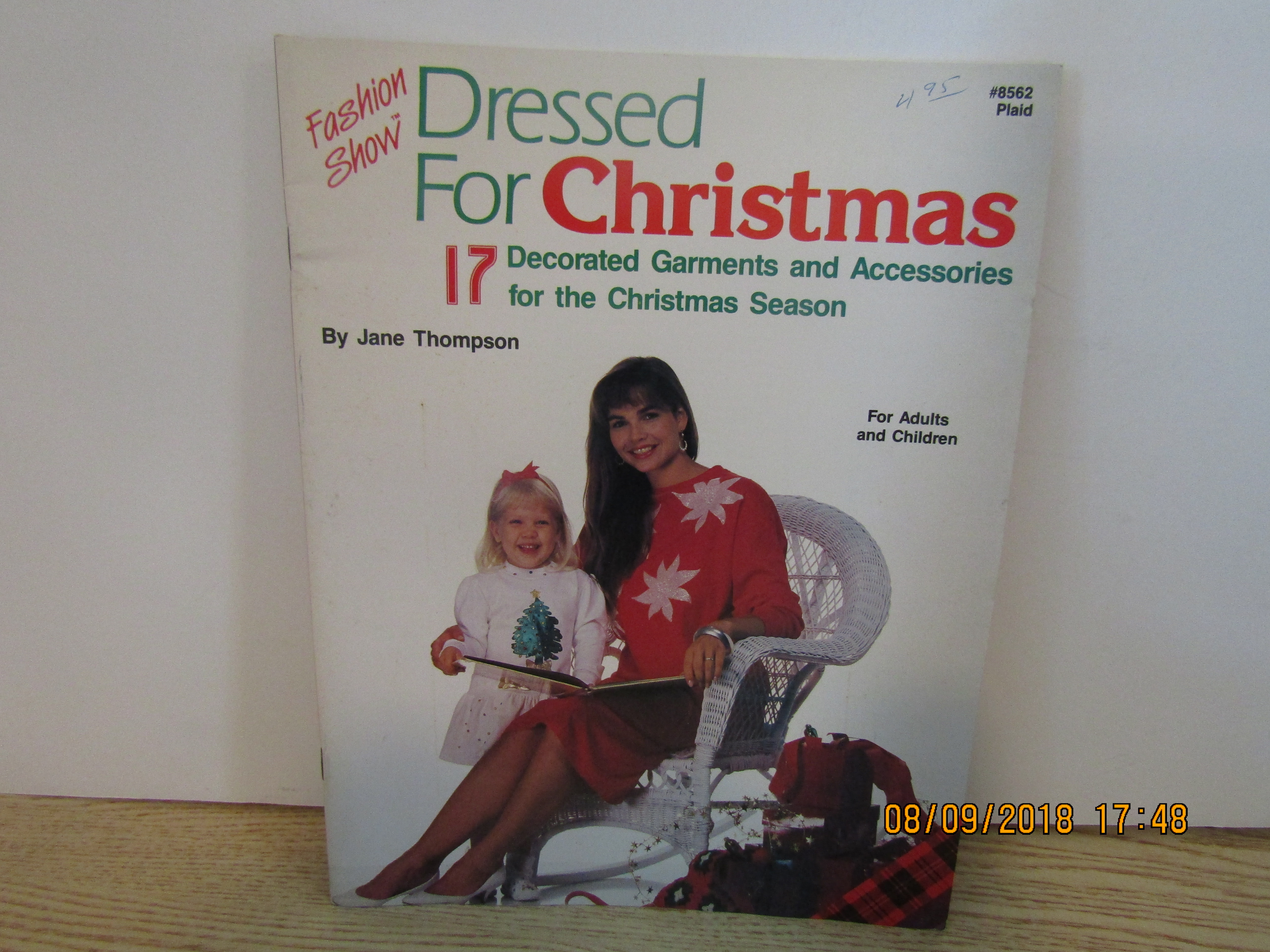 Plaid Craft Book Dressed For Christmas  #8562