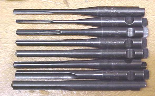 Stanley Yankee No. 9 Push Drill Bit or Point Set w/Case