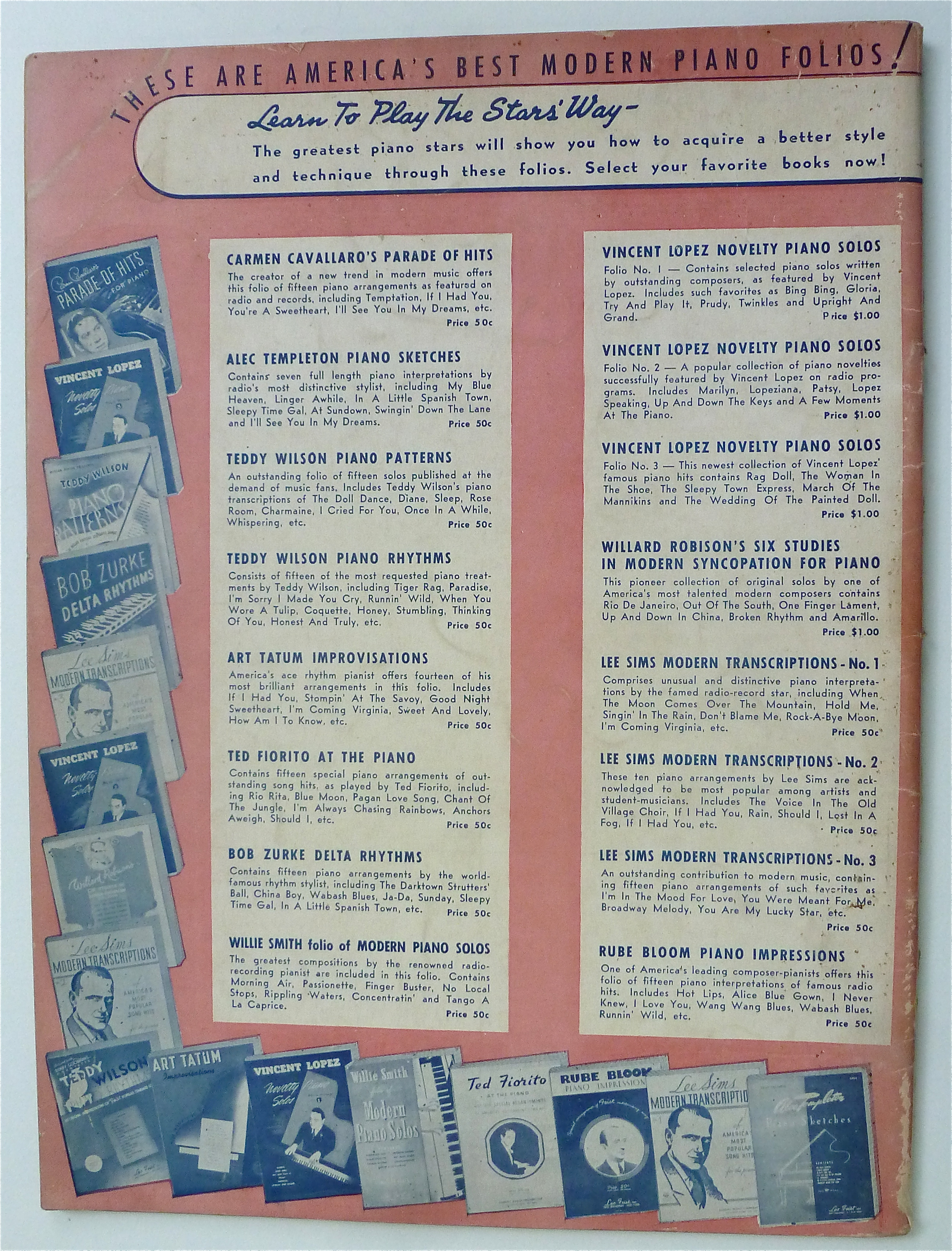 Sheet Music 1936 Feist Collection Of Famous Marches
