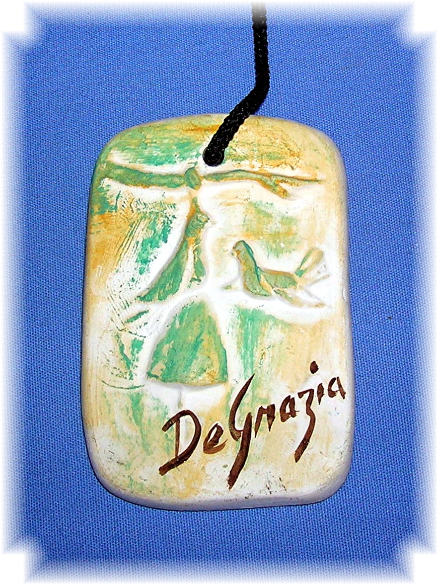 Pottery De Grazia Hanging Bell