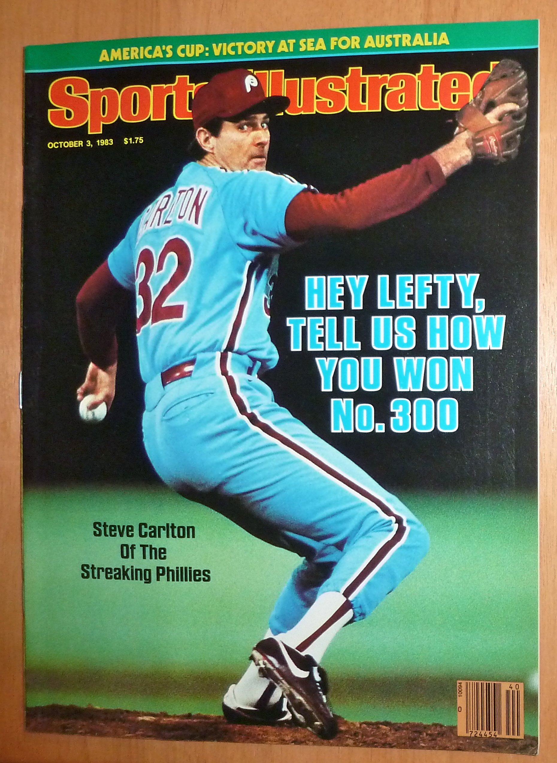 Sports Illustrated-October 3, 1983-Steve Carlton