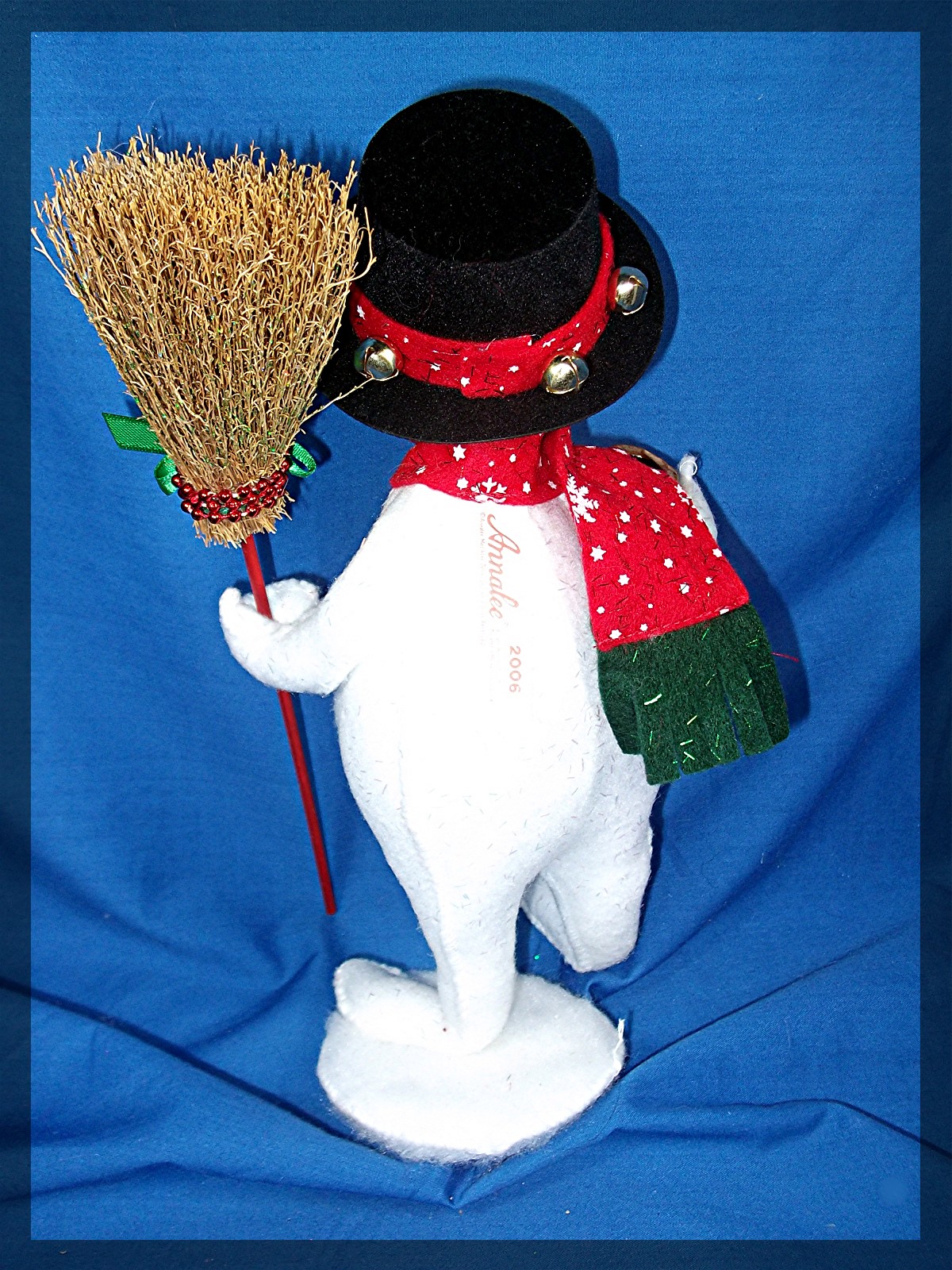 Annalee Snowman with Corn Cob Pipe 2006