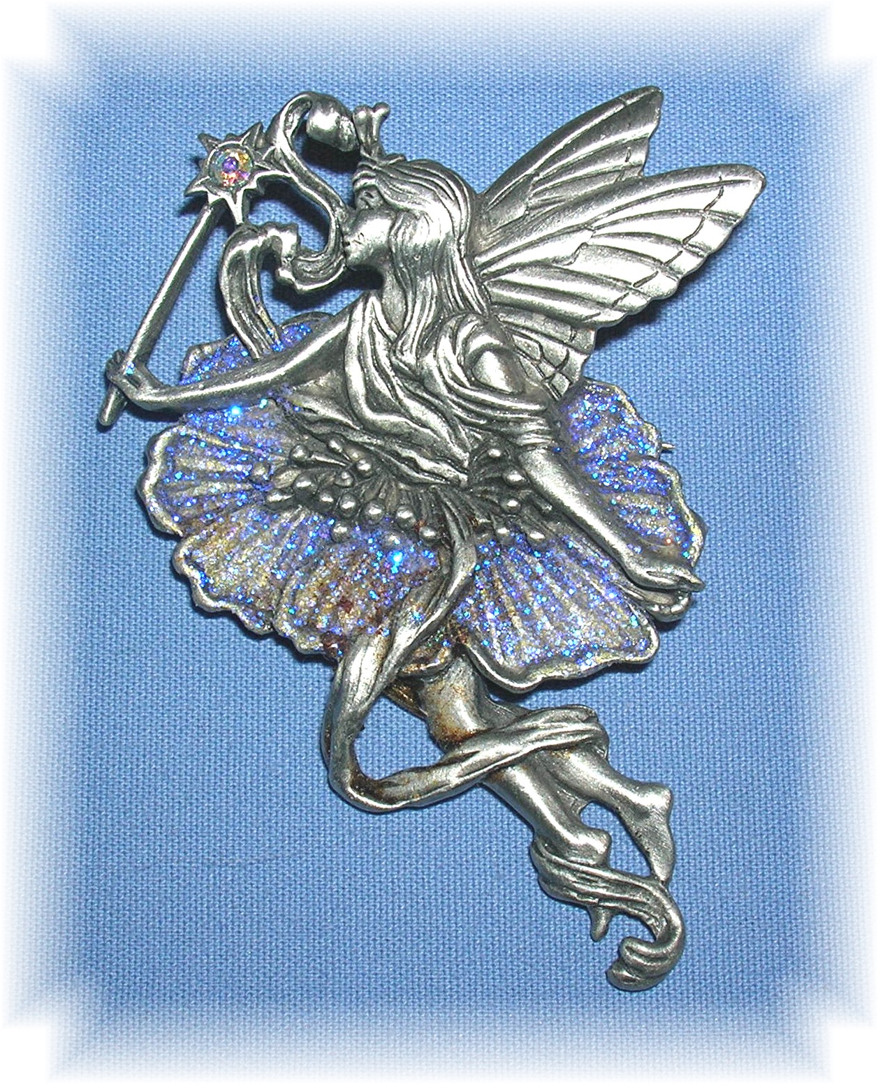 Signed Jj, Vintage Fab Fairy Brooch