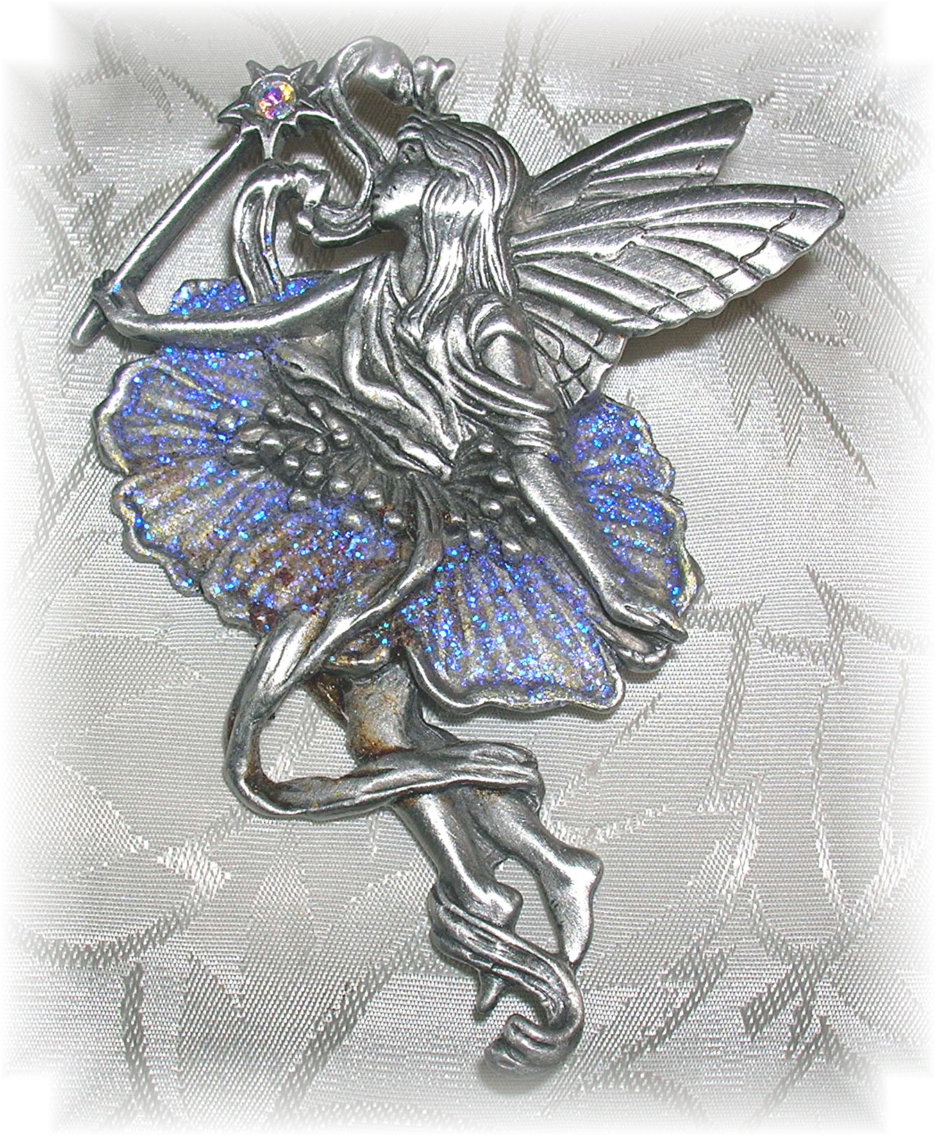 Signed Jj, Vintage Fab Fairy Brooch