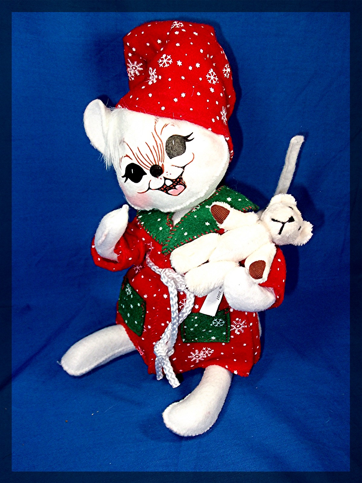 Christmas Annalee Mr. Mouse Ornament 2007