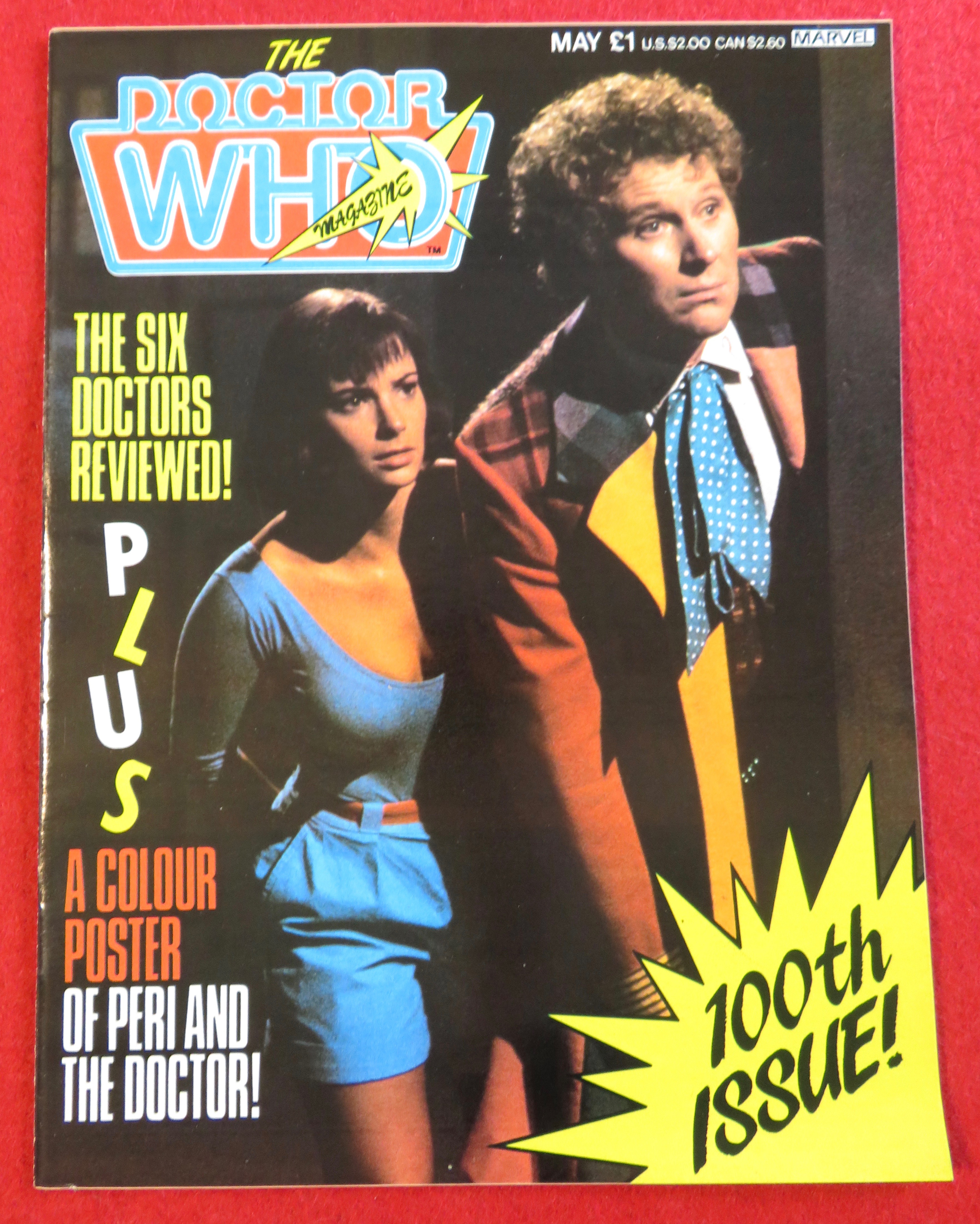 Doctor (Dr) Who Magazine May 1985 100th Issue