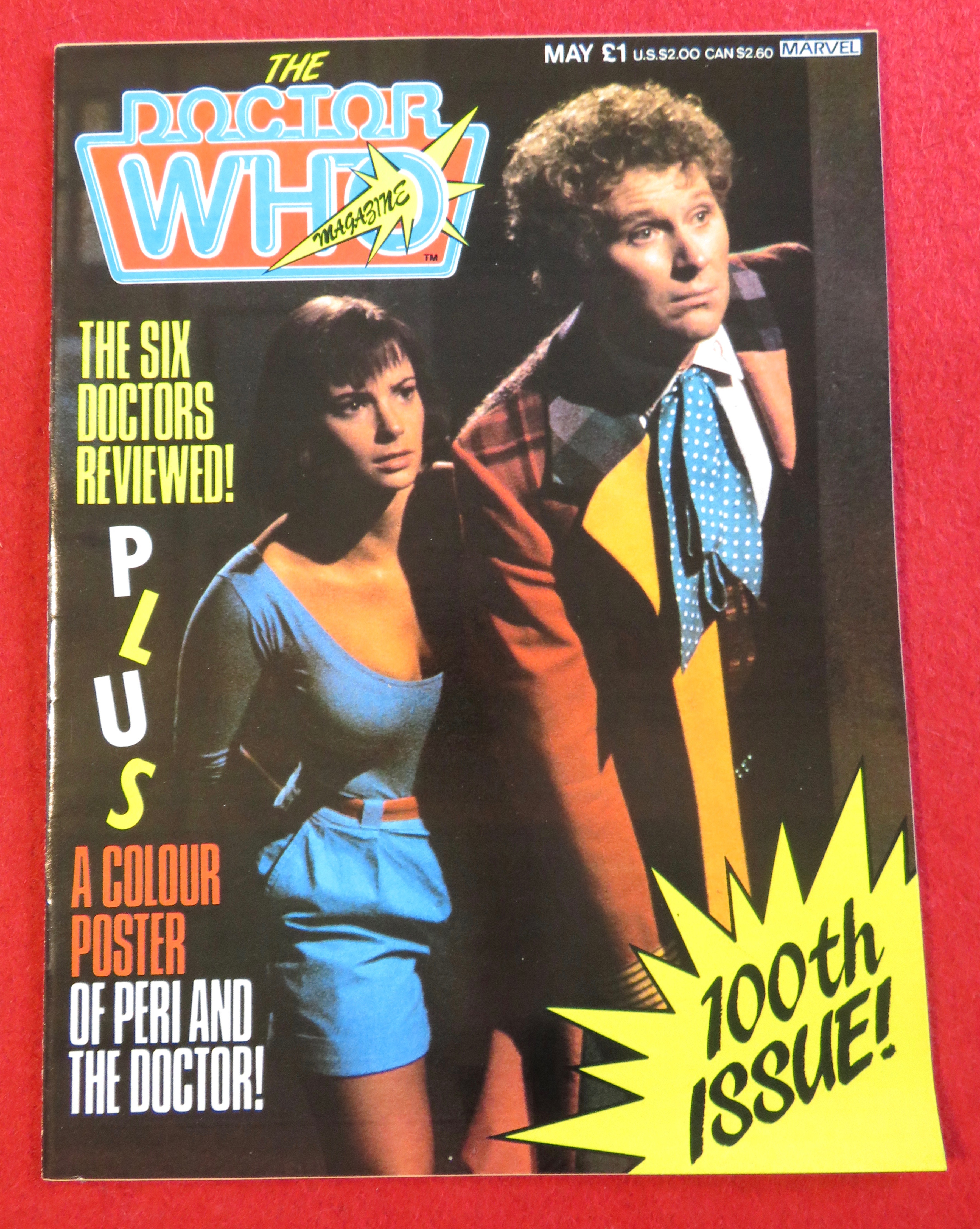 Doctor (Dr) Who Magazine May 1985 100th Issue