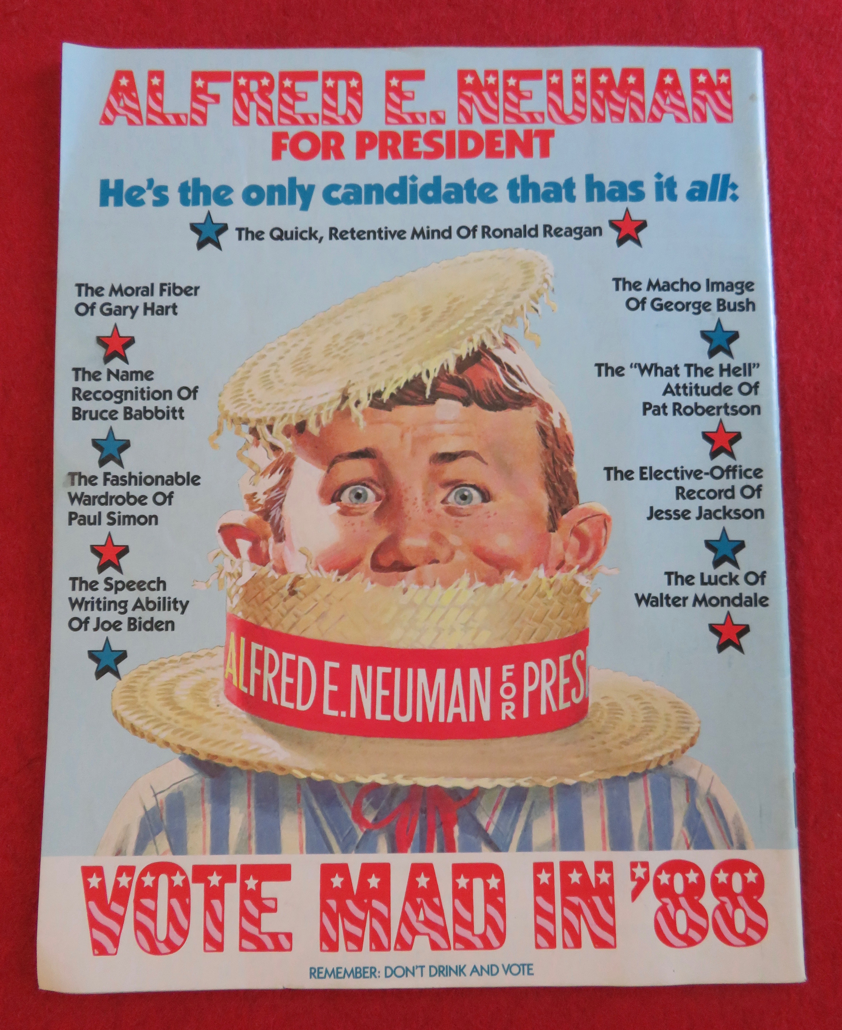 Mad Magazine July 1988 Three Men & A Baby