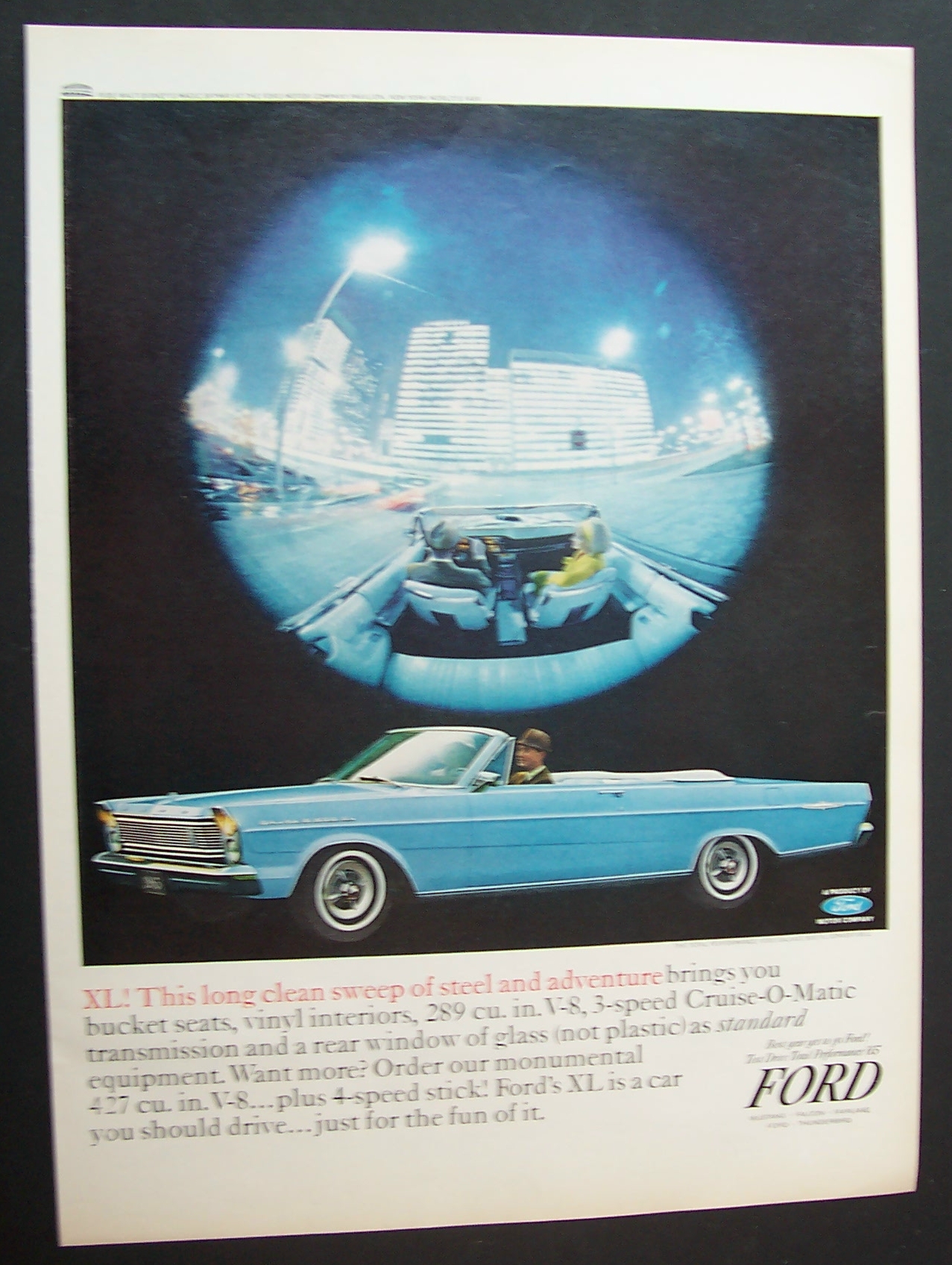 1965  Ford  Galaxie  500 / XL  Convertible