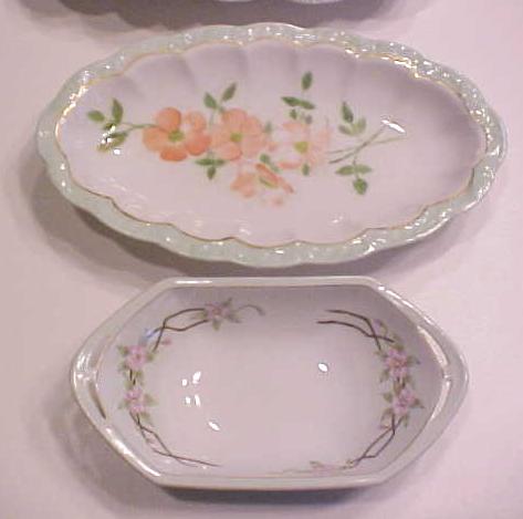Celery Dishes Germany France 1900's 4 Pc Haviland MZ