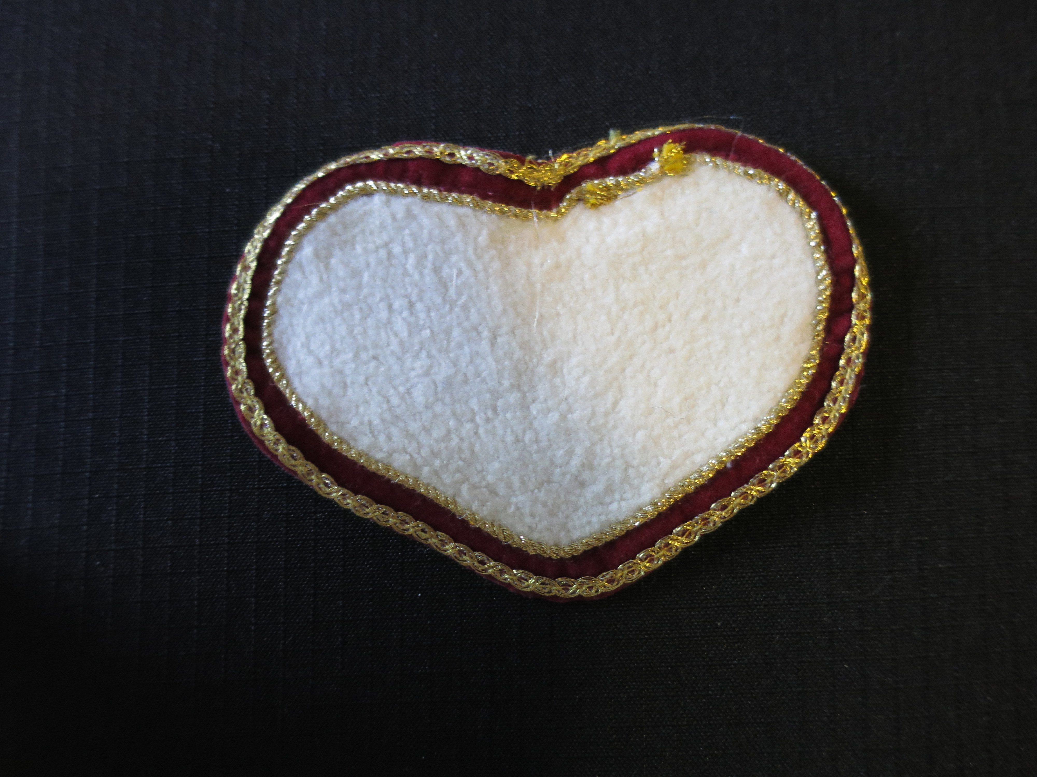 Vintage Mattel Barbie Doll Heart Rug Tagged