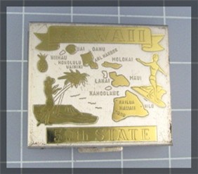 Compact Souvenier  Hawaii 50th State