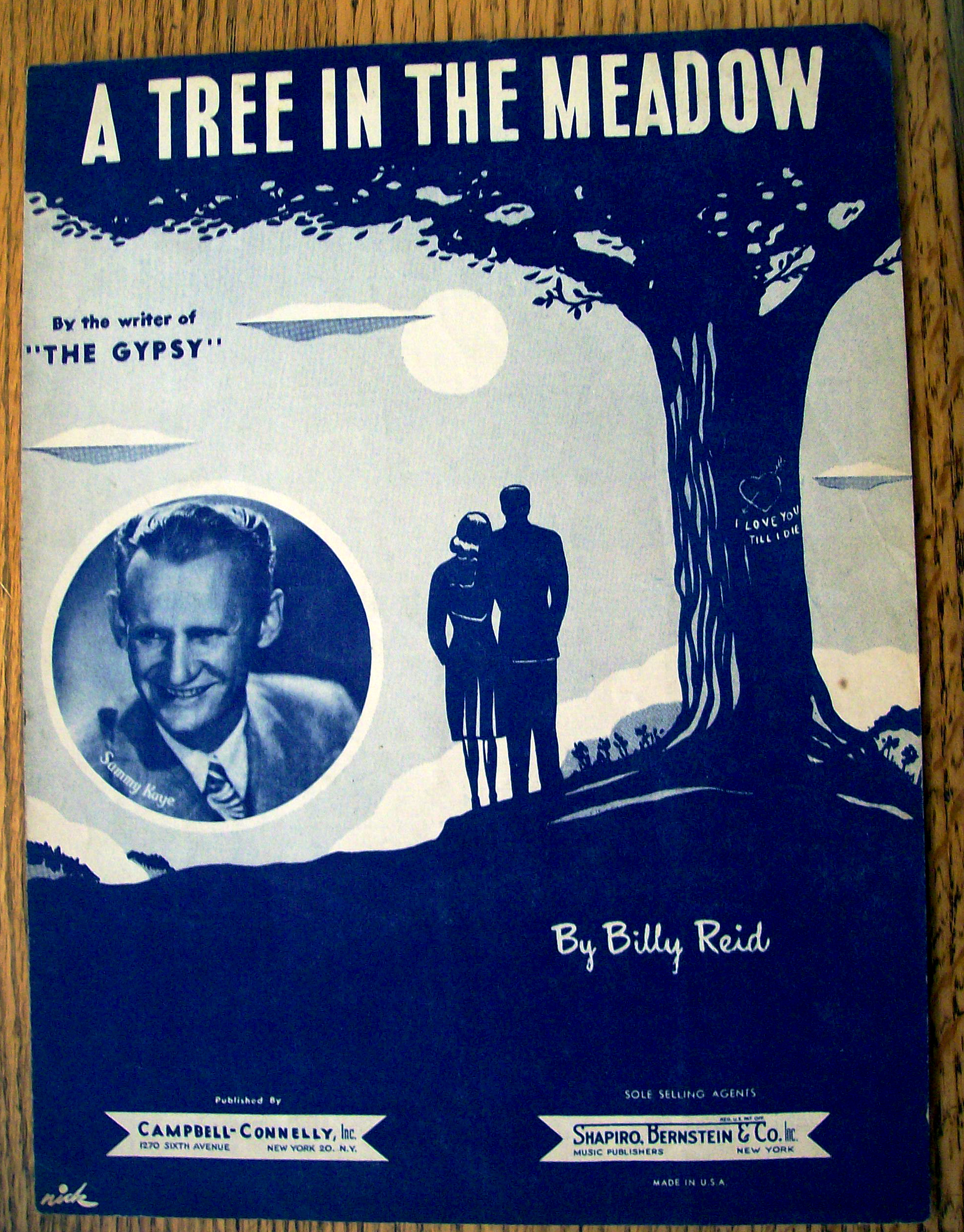 Sheet Music For 1947 A Tree In The Meadow