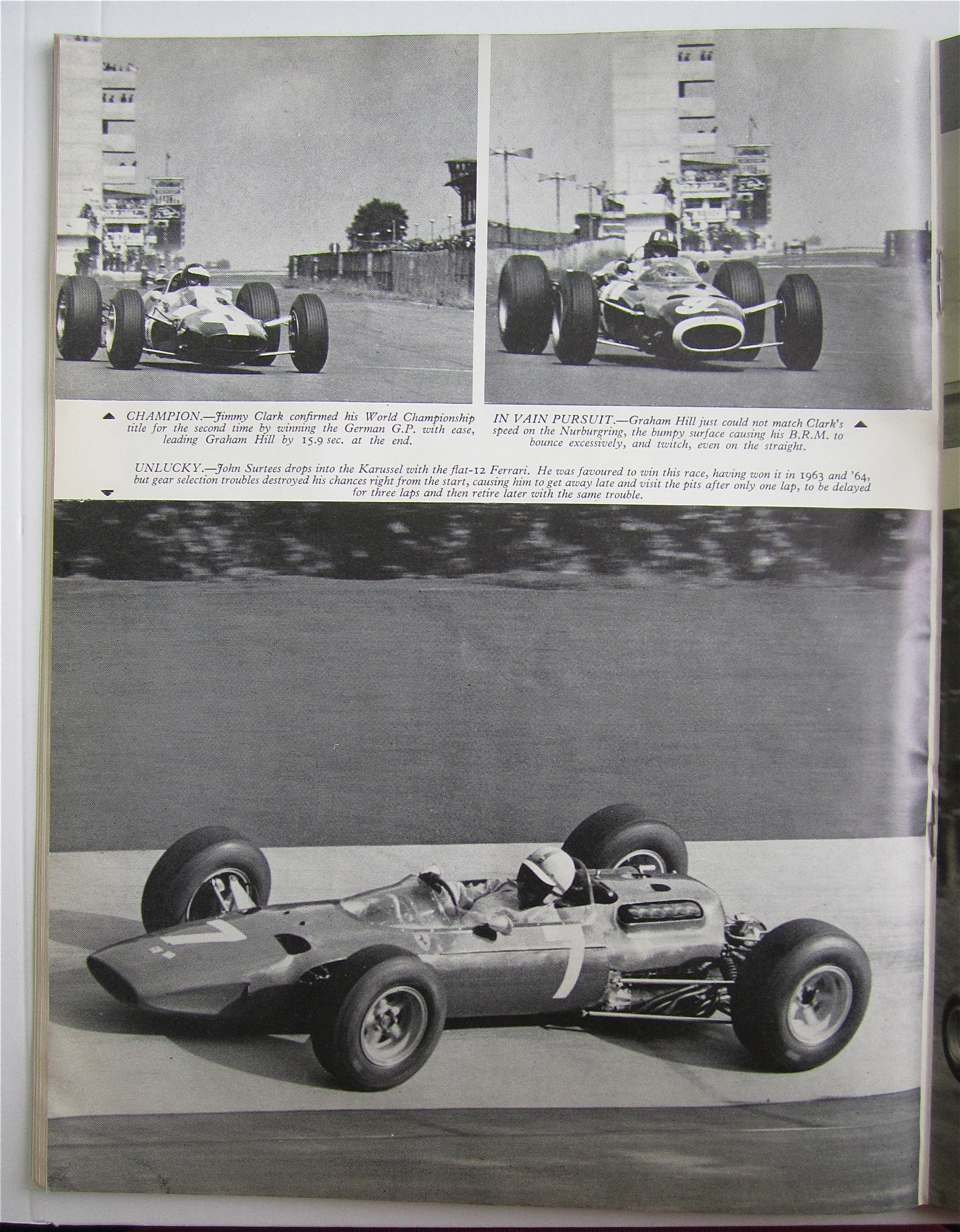 Motor Sport Magazine September 1965 Champion Driver
