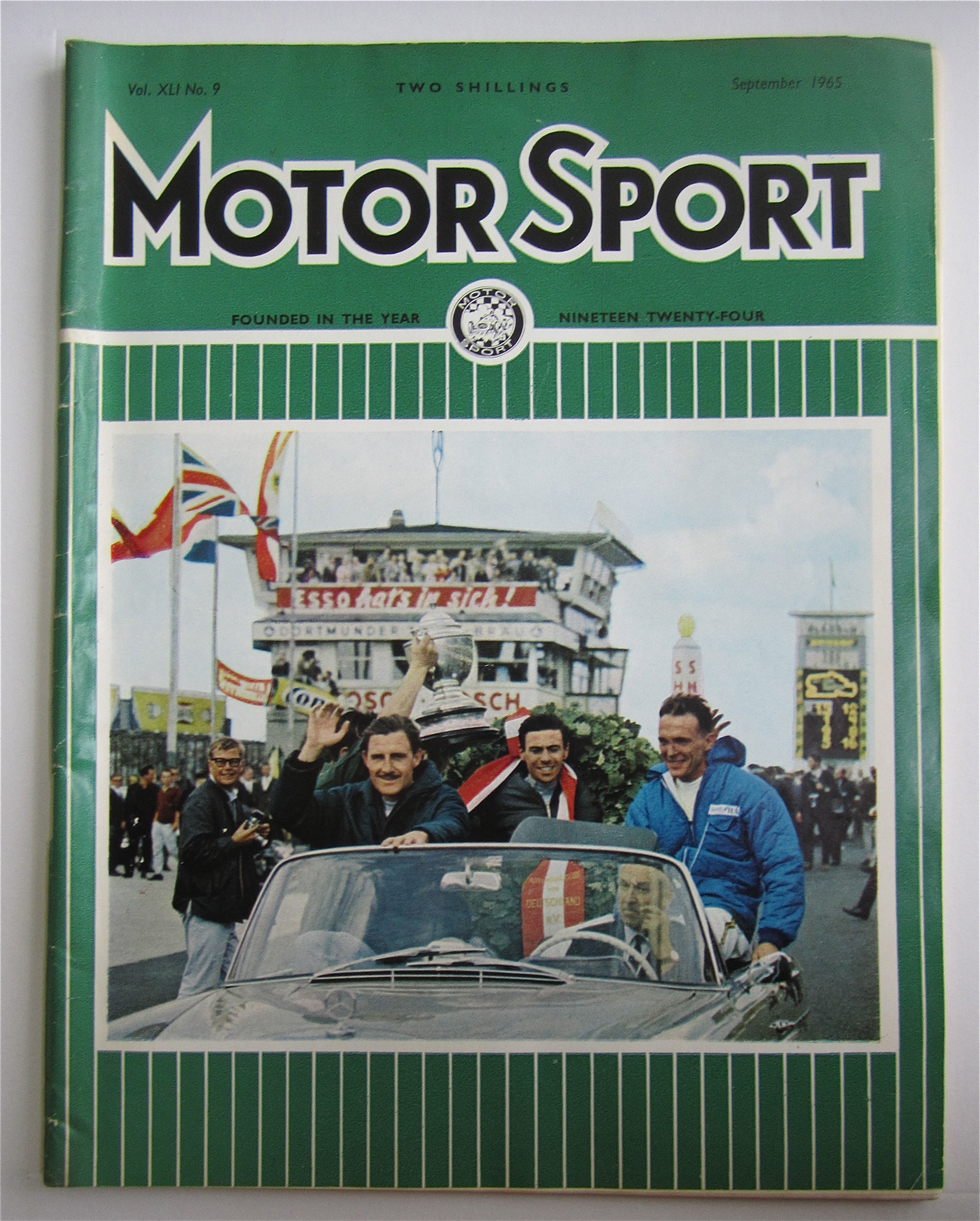 Motor Sport Magazine September 1965 Champion Driver