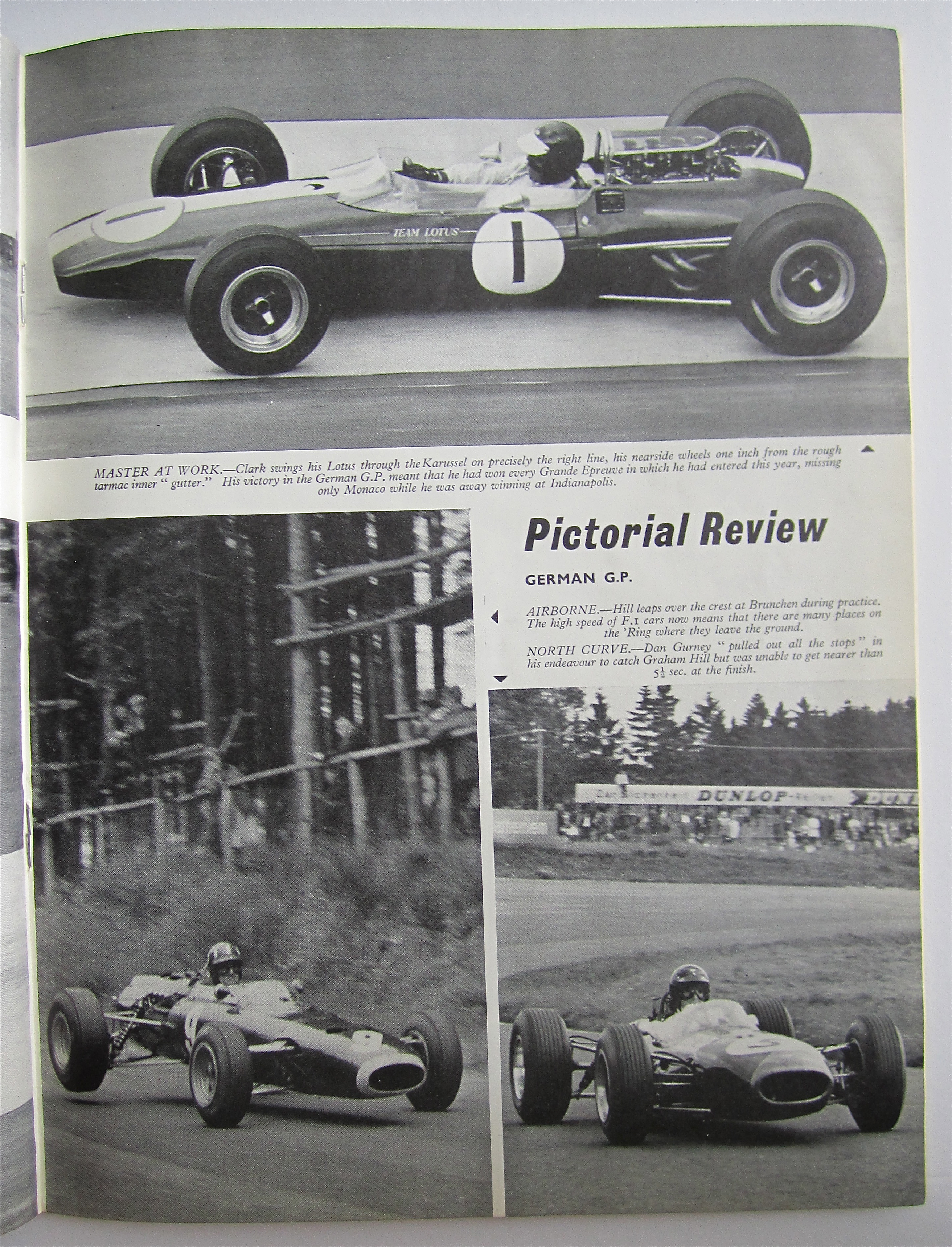 Motor Sport Magazine September 1965 Champion Driver