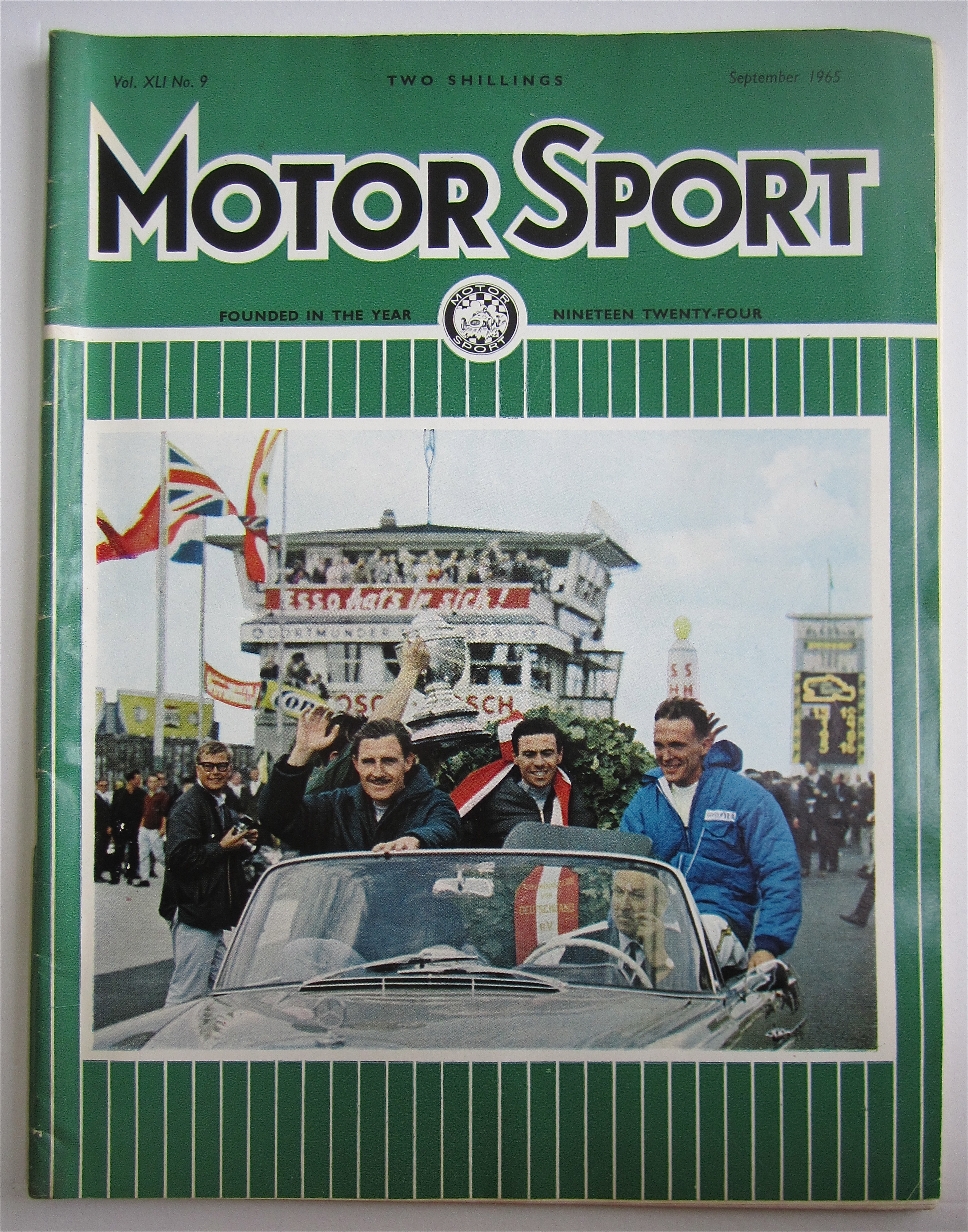 Motor Sport Magazine September 1965 Champion Driver