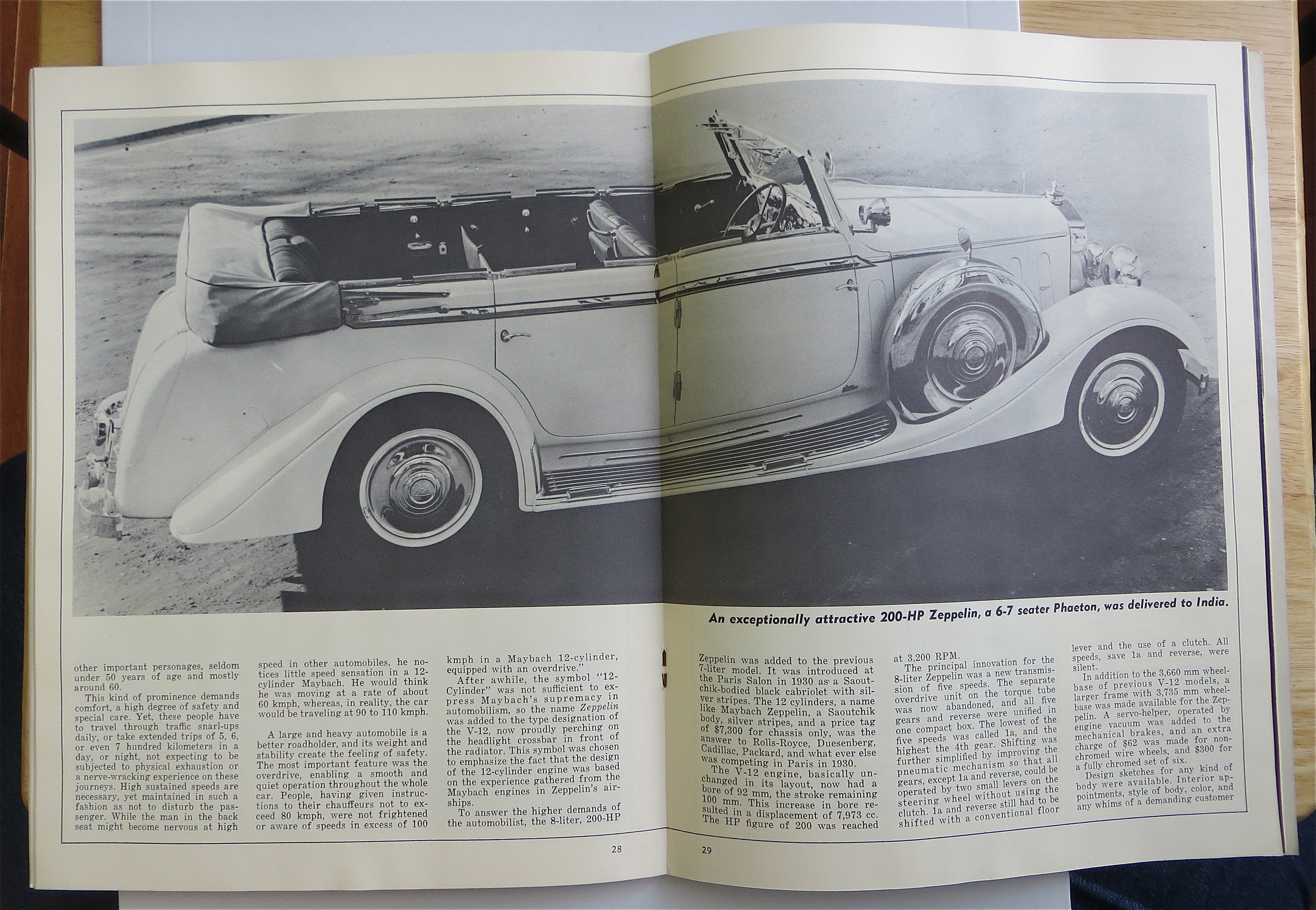 Classic Car Magazine Spring 1968 1937 Cord 812 Phaeton