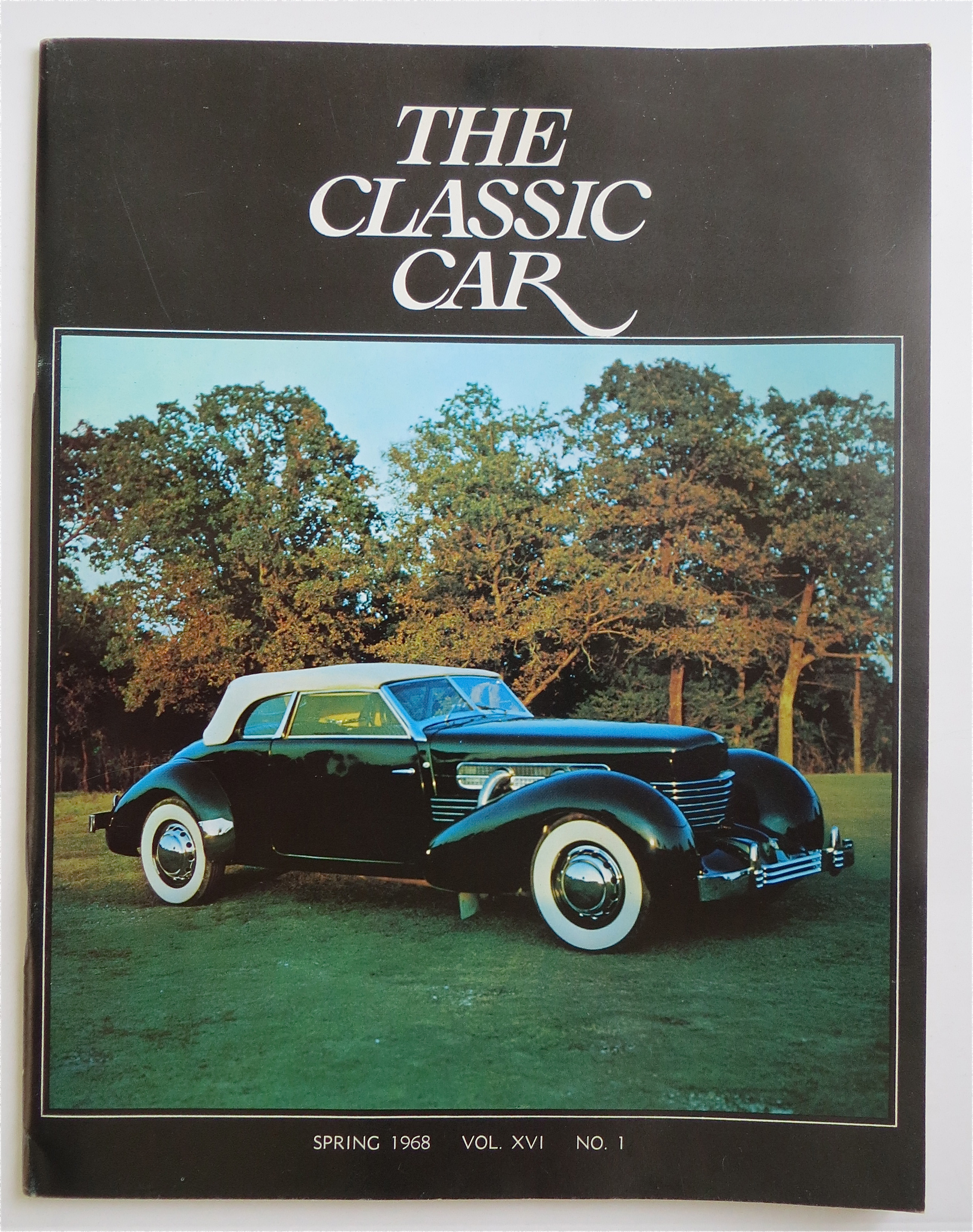 Classic Car Magazine Spring 1968 1937 Cord 812 Phaeton