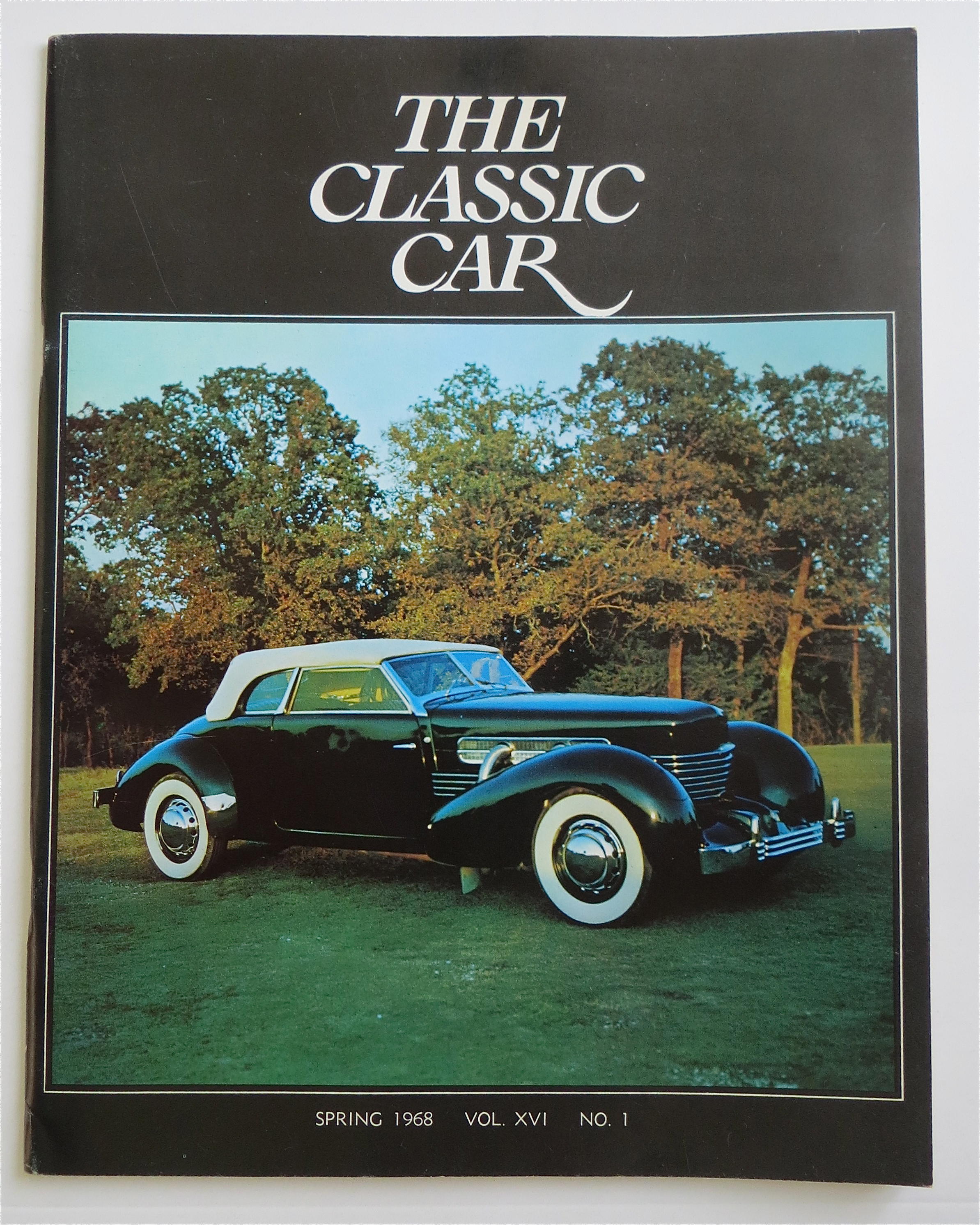 Classic Car Magazine Spring 1968 1937 Cord 812 Phaeton
