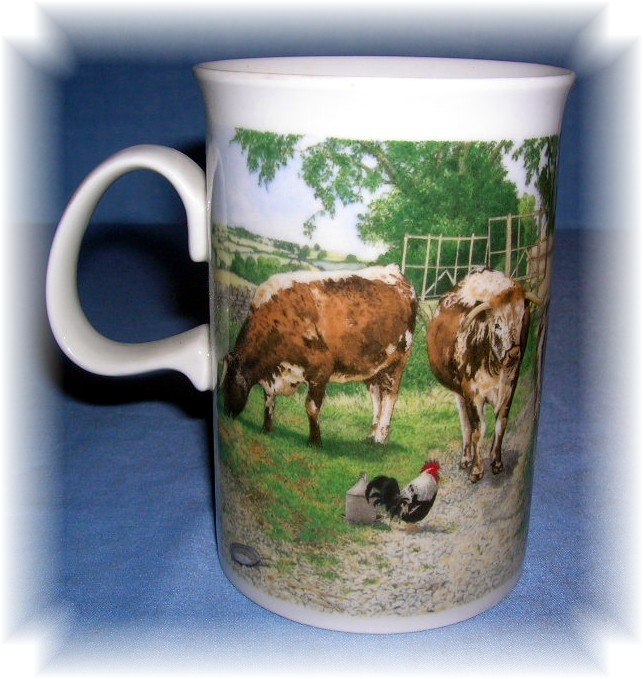 DUNOON TEA COFFE MUG FINE BONE CHINA Richard Partis