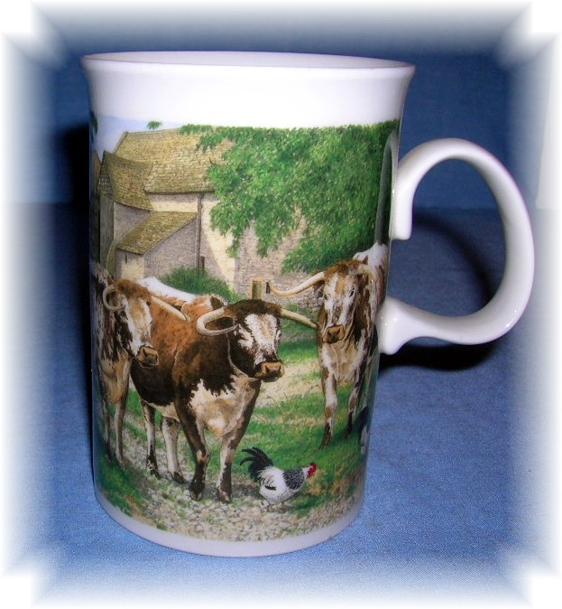 DUNOON TEA COFFE MUG FINE BONE CHINA Richard Partis