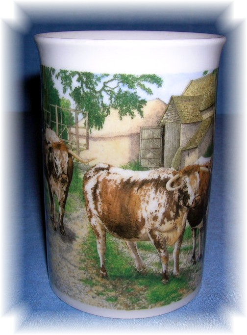 DUNOON TEA COFFE MUG FINE BONE CHINA Richard Partis