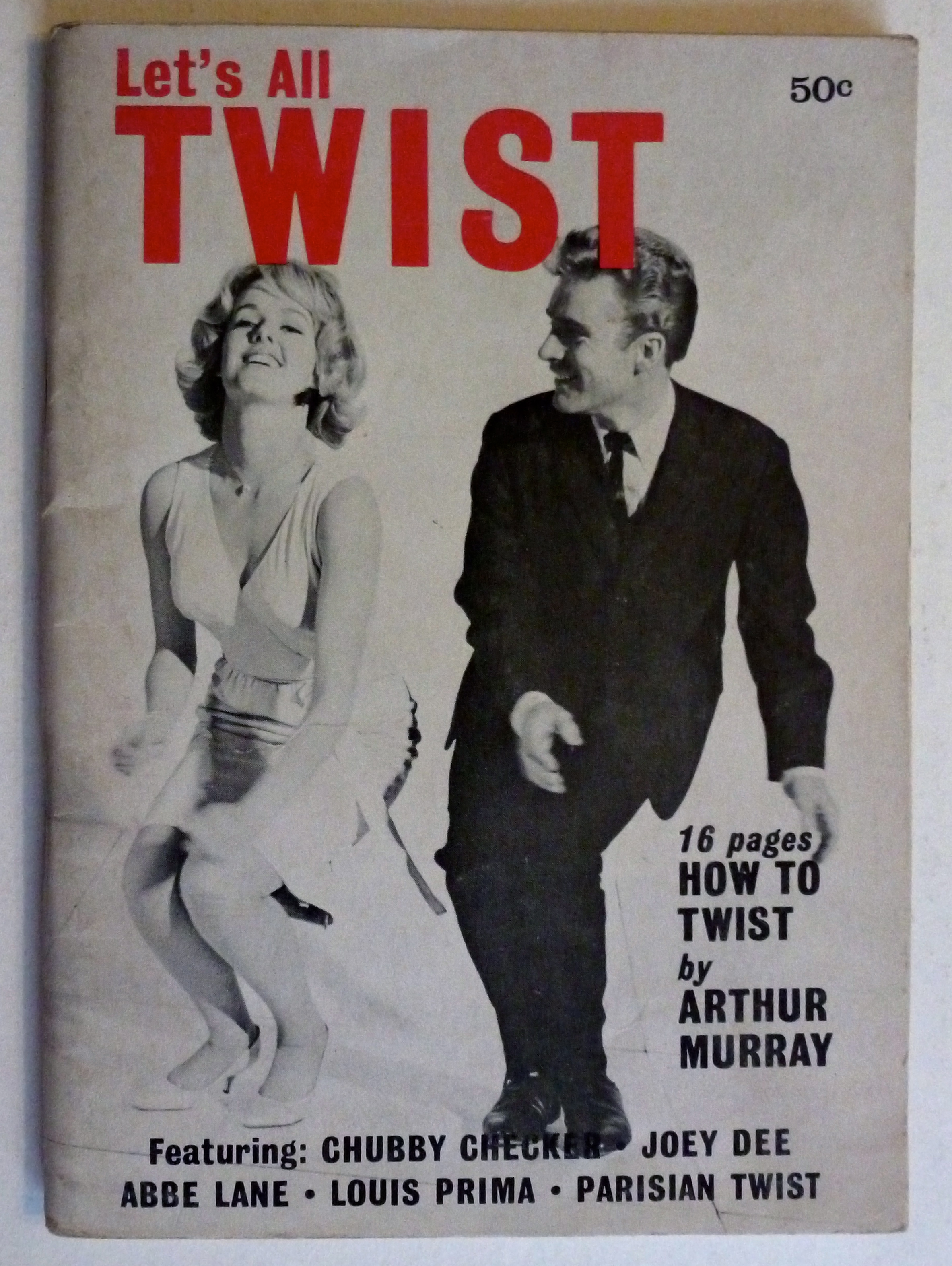 Let's All Twist Mini Magazine 1962 How To Twist