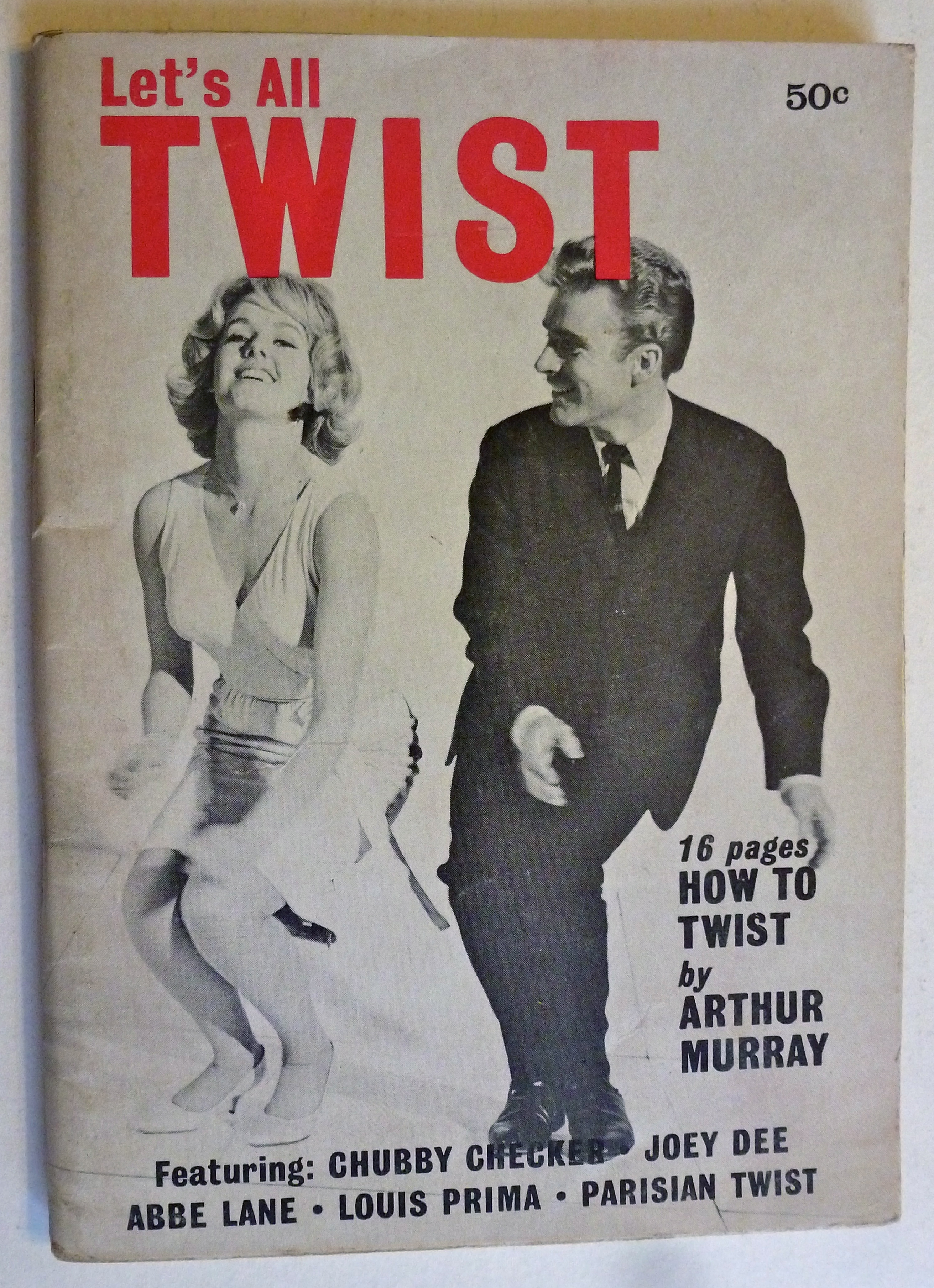 Let's All Twist Mini Magazine 1962 How To Twist