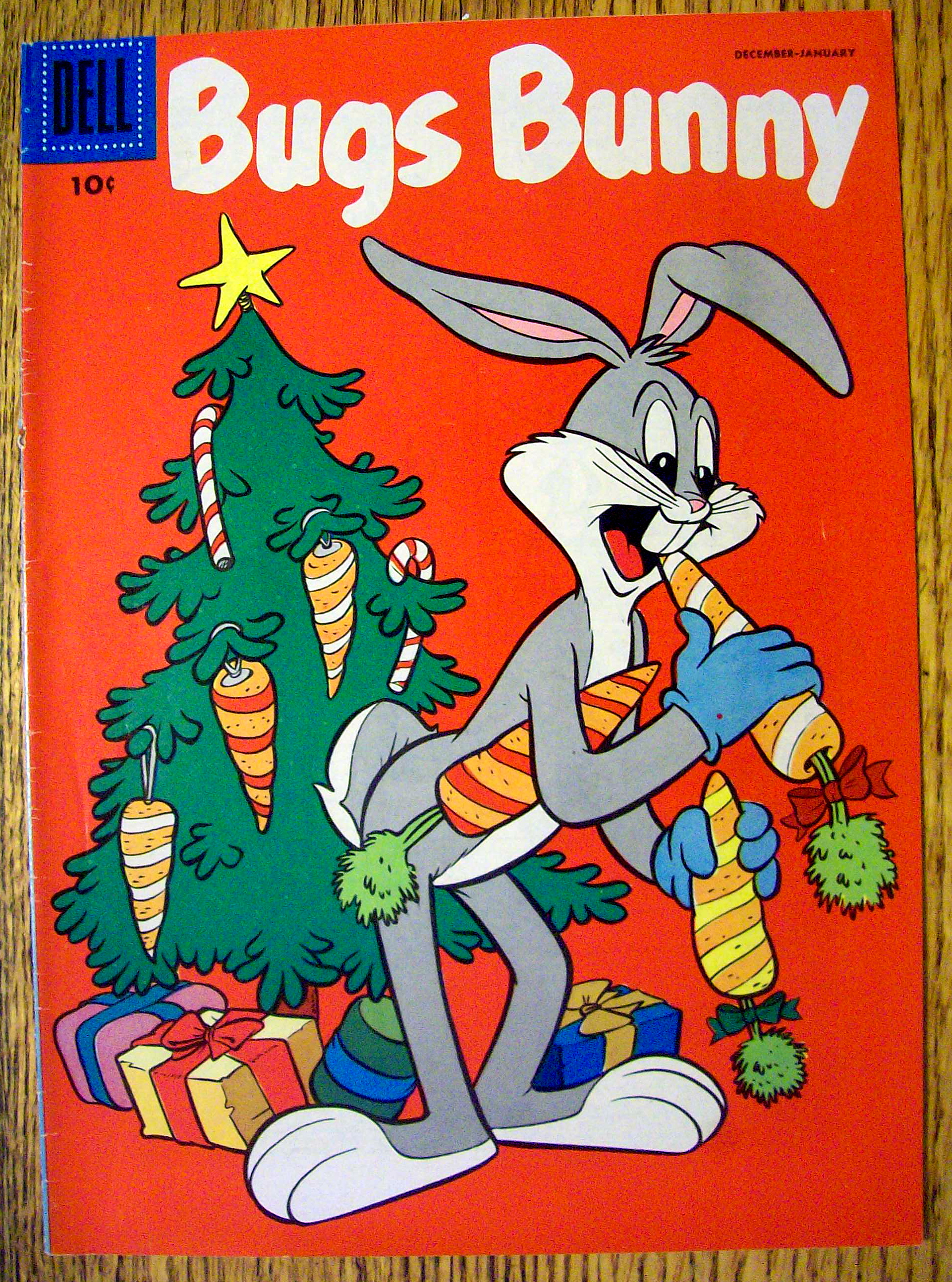 Bugs Bunny Comic Cover #46-December-January 1956