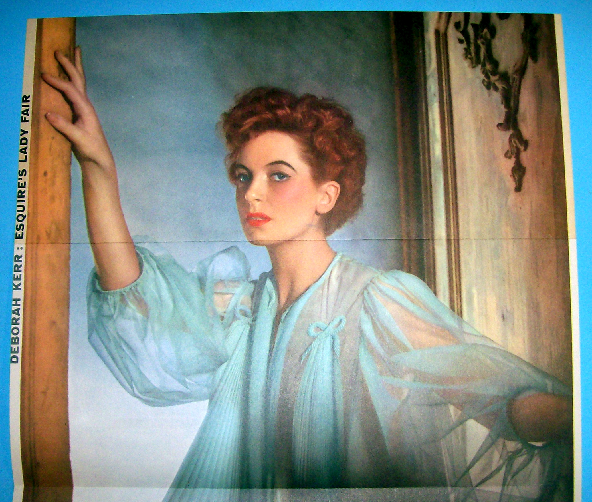 Esquire (Lady Fair) Pin Up Girl 1954 (Deborah Kerr)