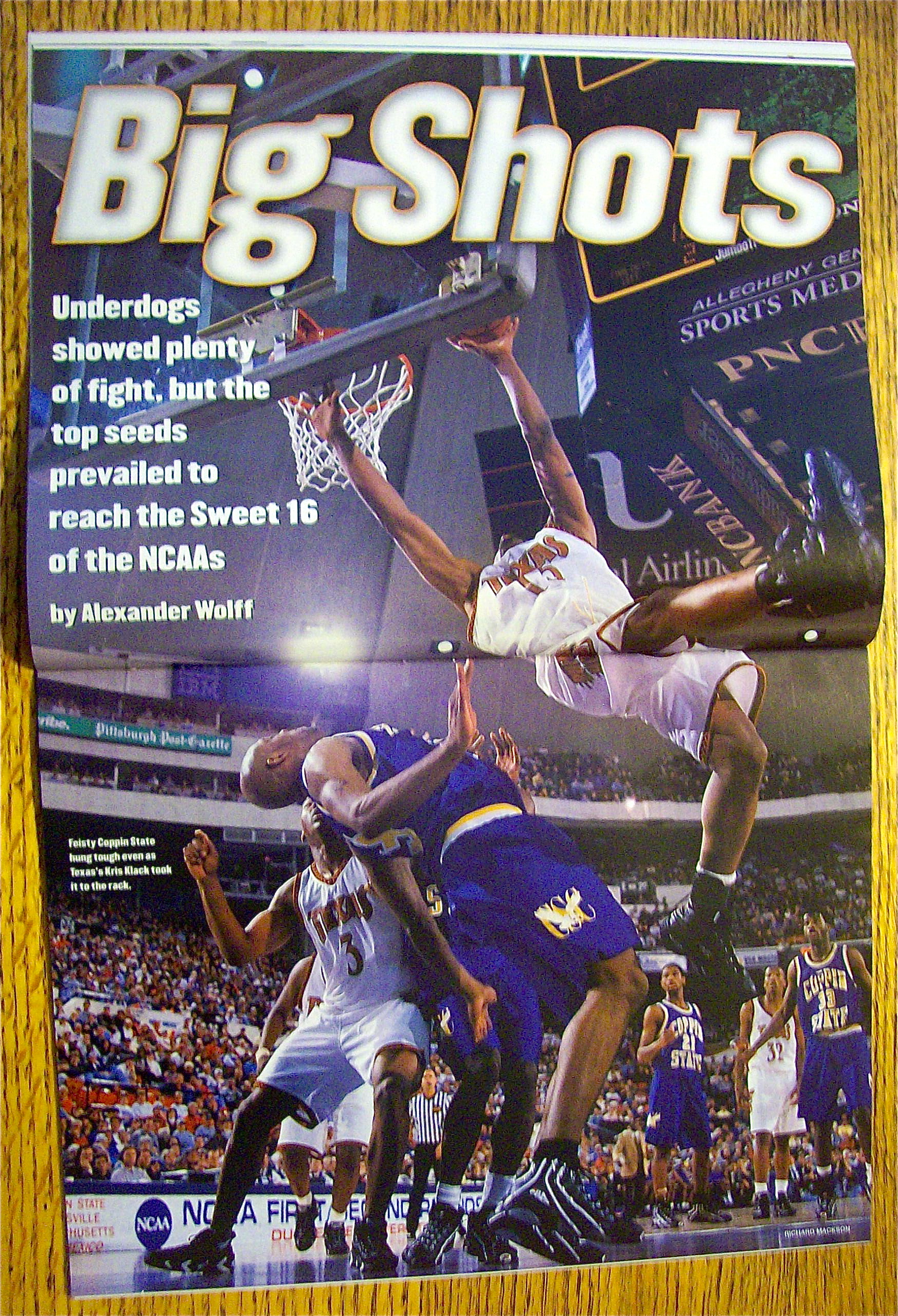 Sports Illustrated Magazine March 24, 1997 Kansas