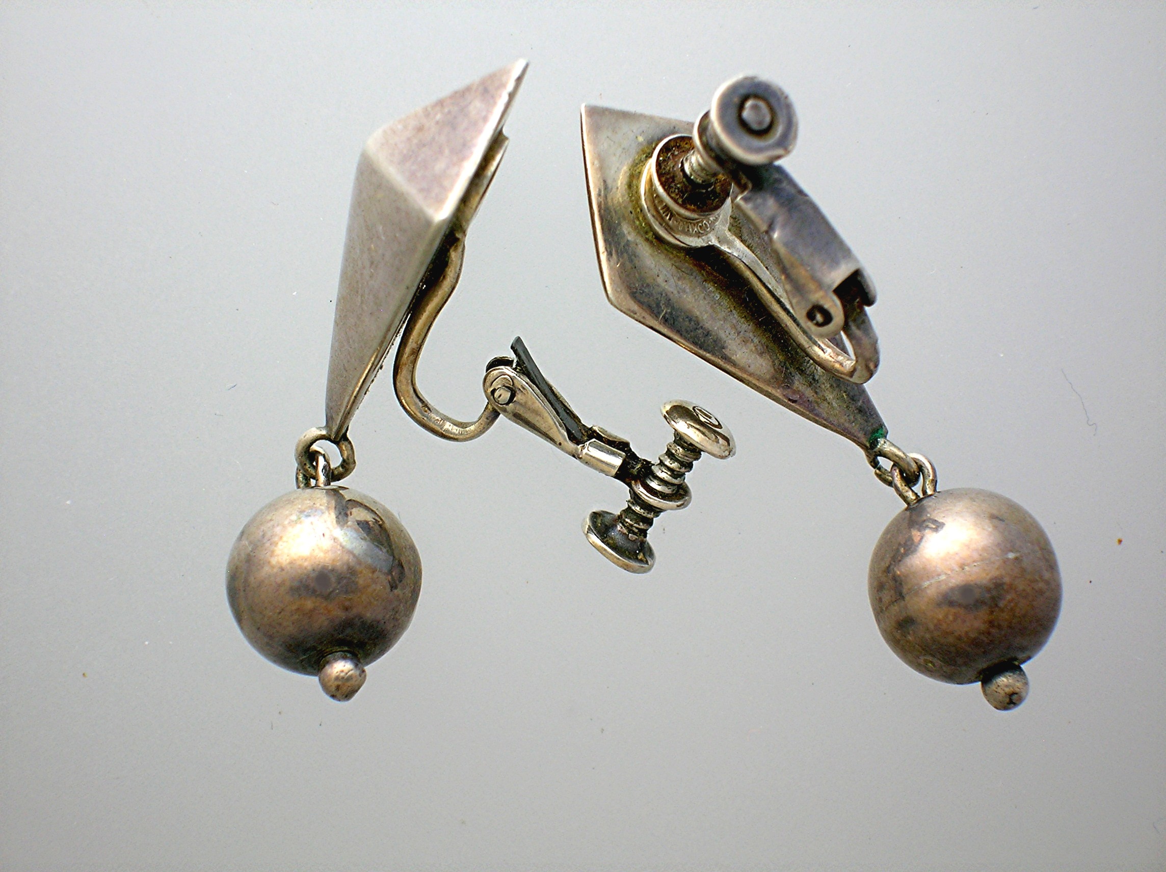 William Spratling Taxco Mexico Sterling Silver Clip Ear