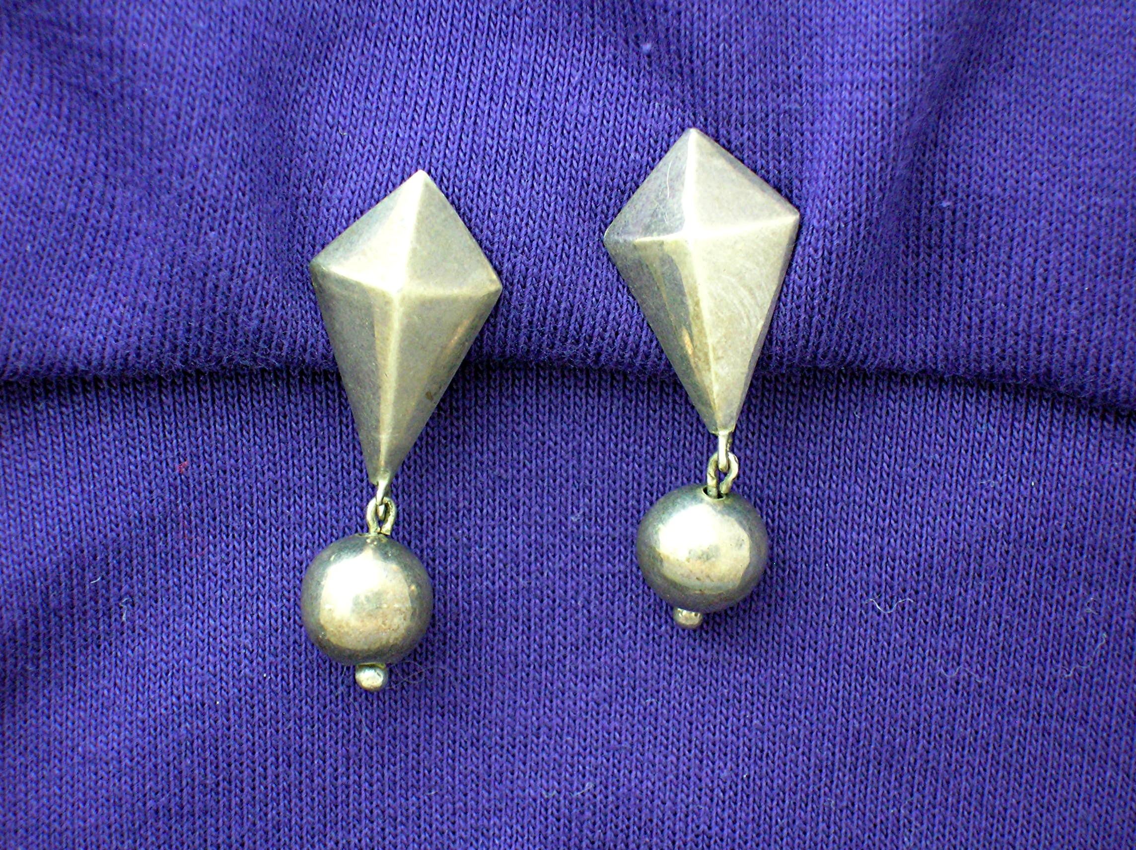 William Spratling Taxco Mexico Sterling Silver Clip Ear