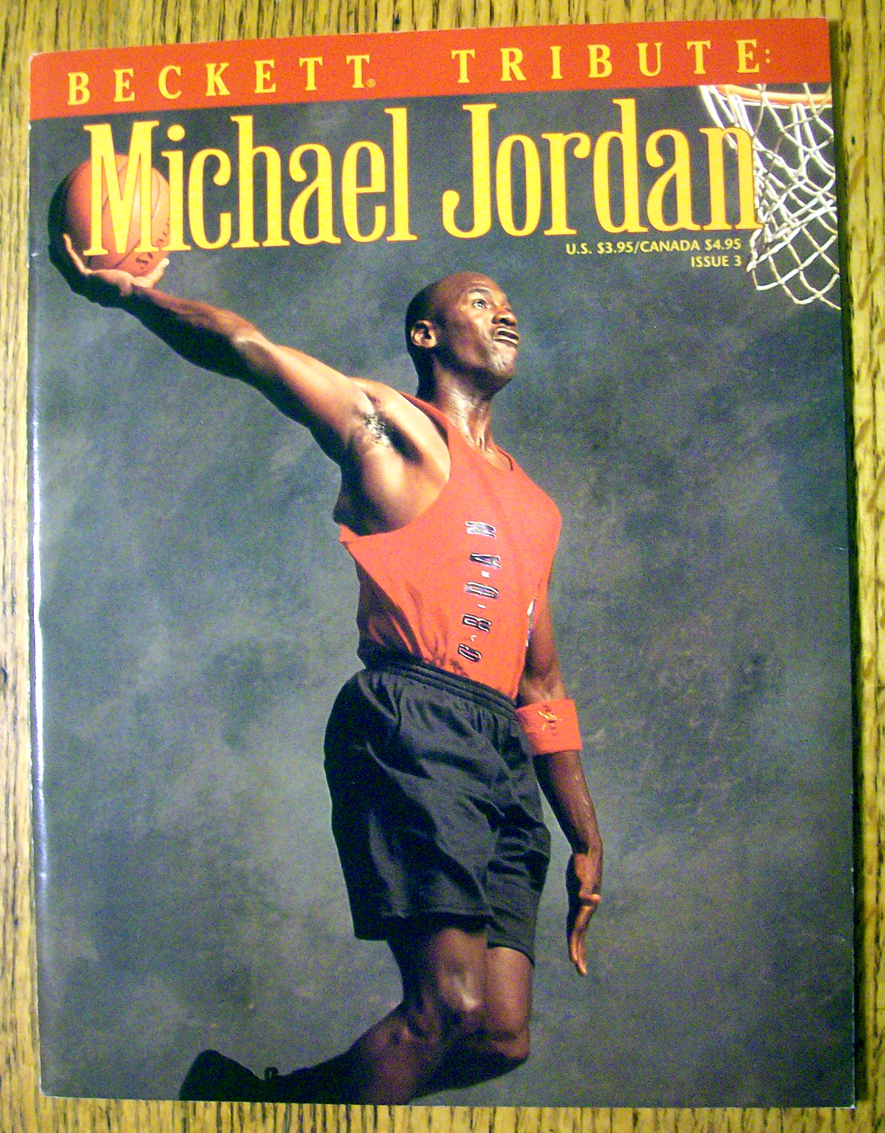 Beckett Tribute Of Michael Jordan Magazine 1993