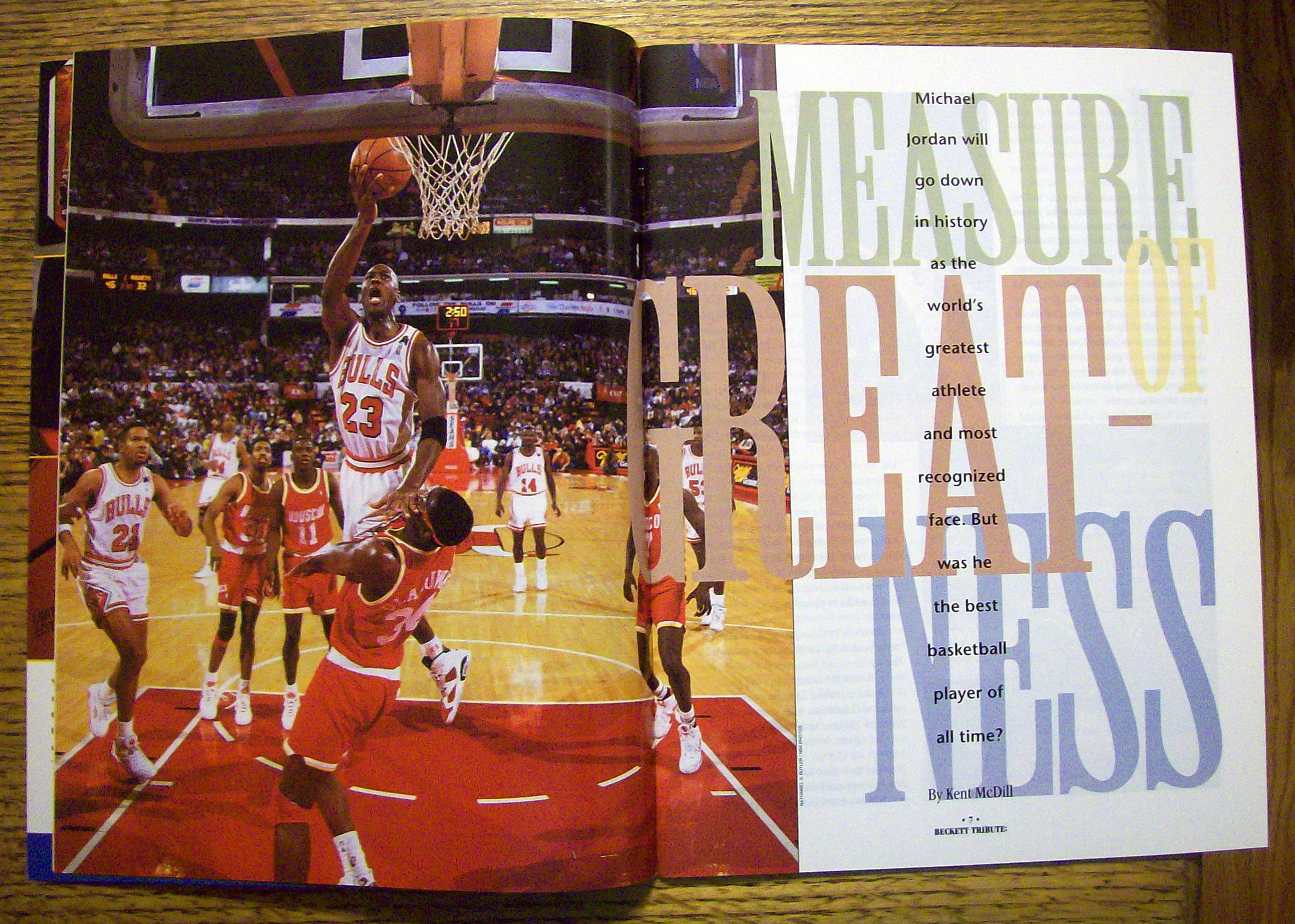 Beckett Tribute Of Michael Jordan Magazine 1993