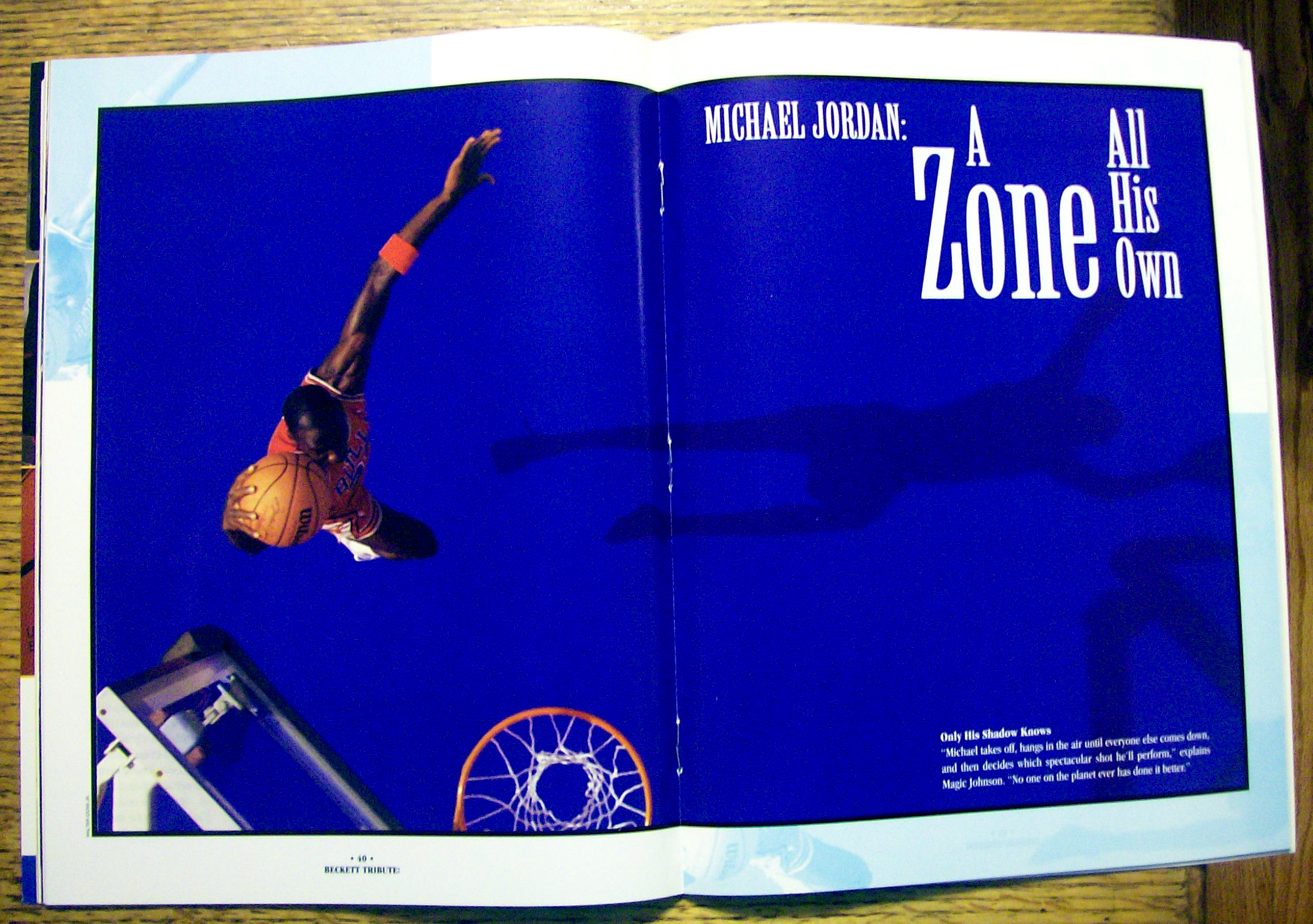 Beckett Tribute Of Michael Jordan Magazine 1993