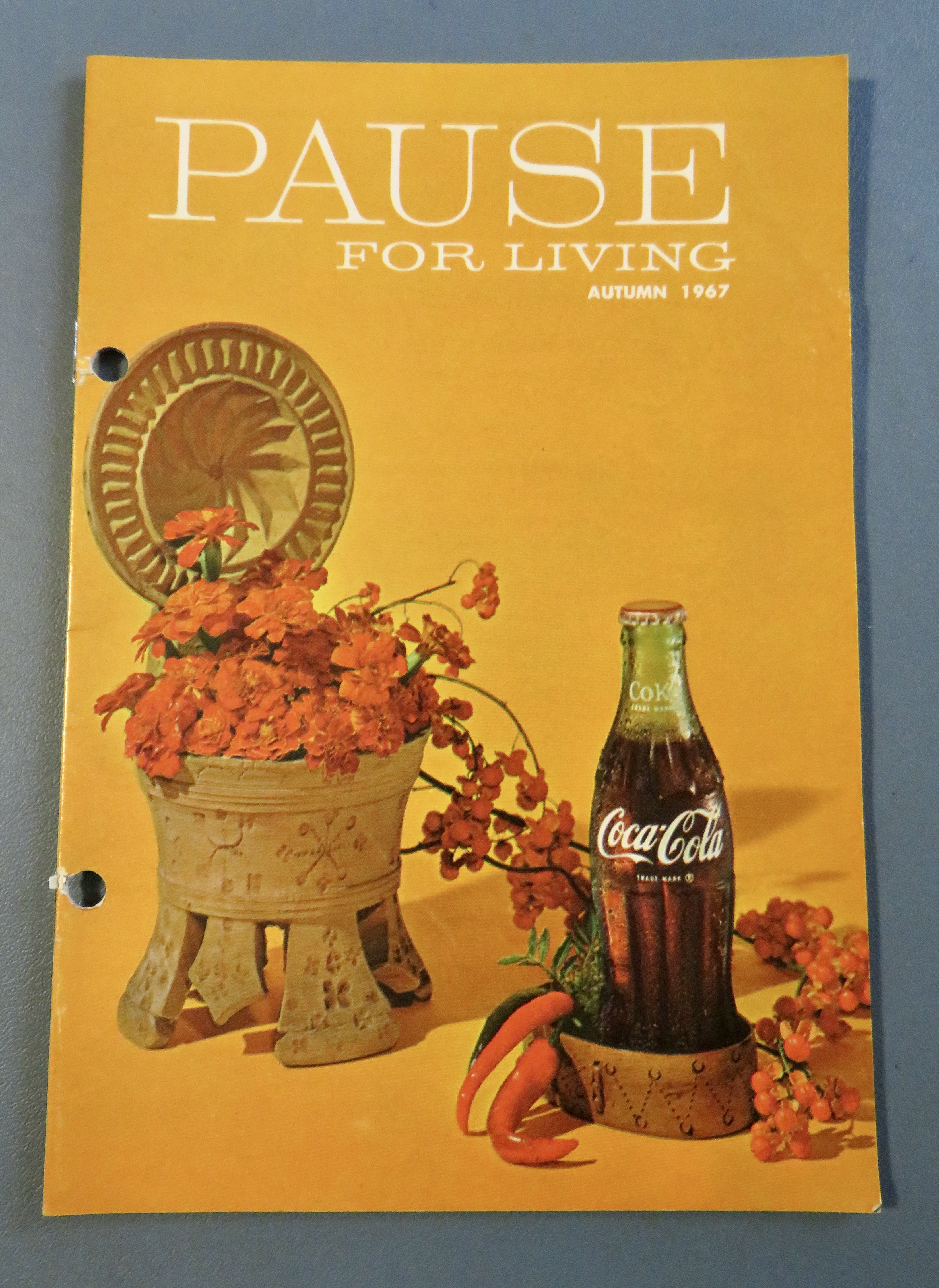 Pause For Living Magazine (Coke) Autumn 1967