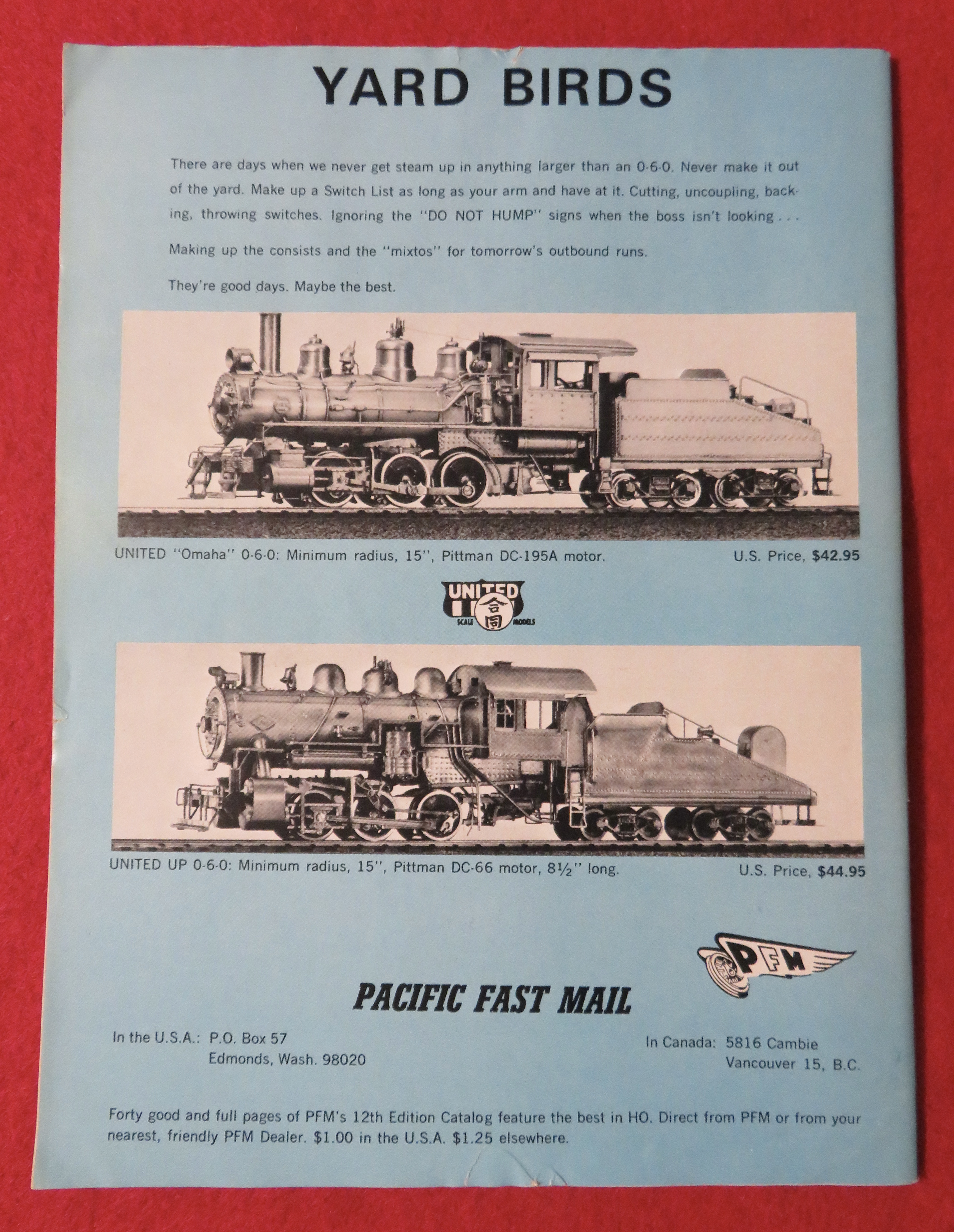 Railroad Model Craftsman Magazine November 1967