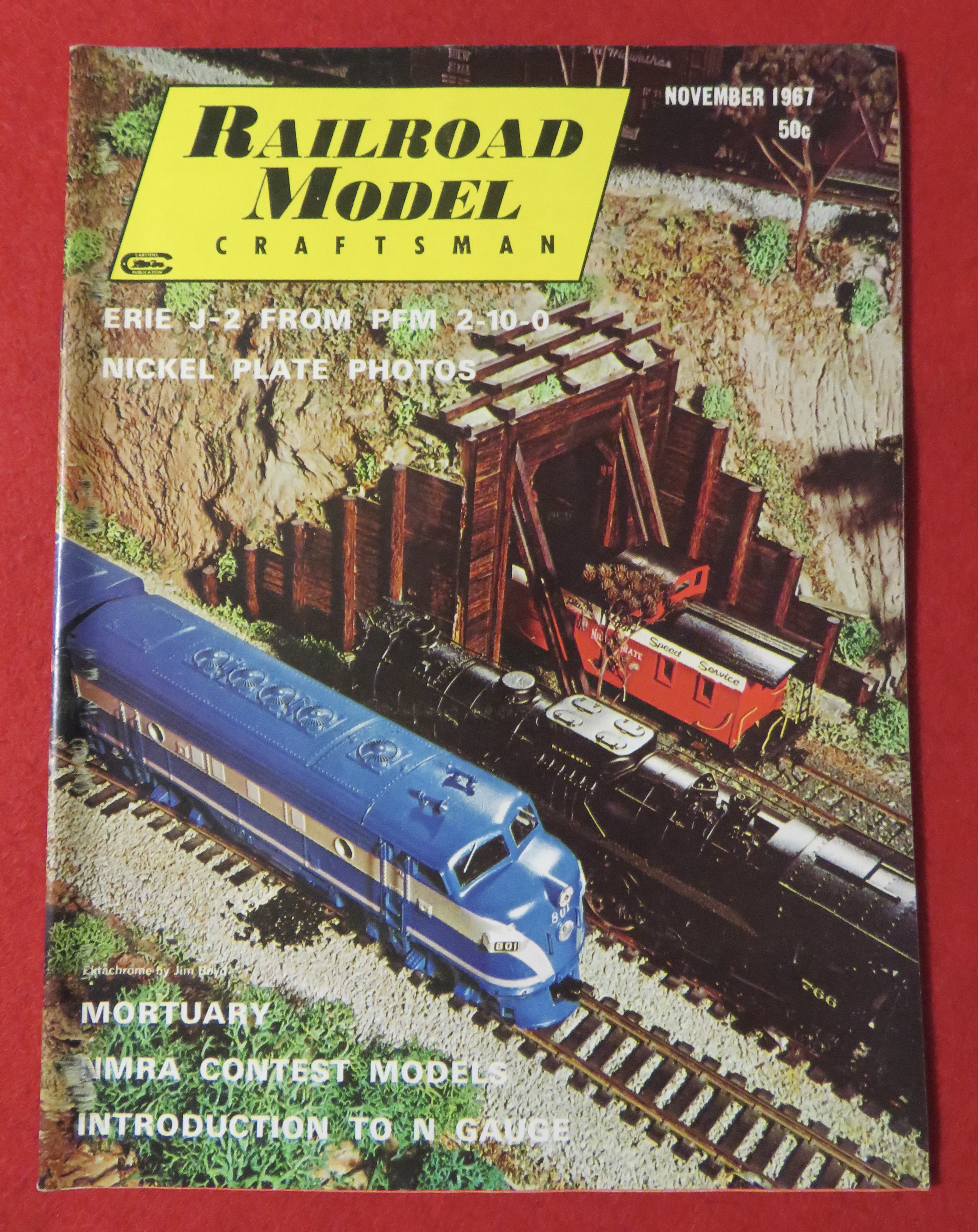 Railroad Model Craftsman Magazine November 1967