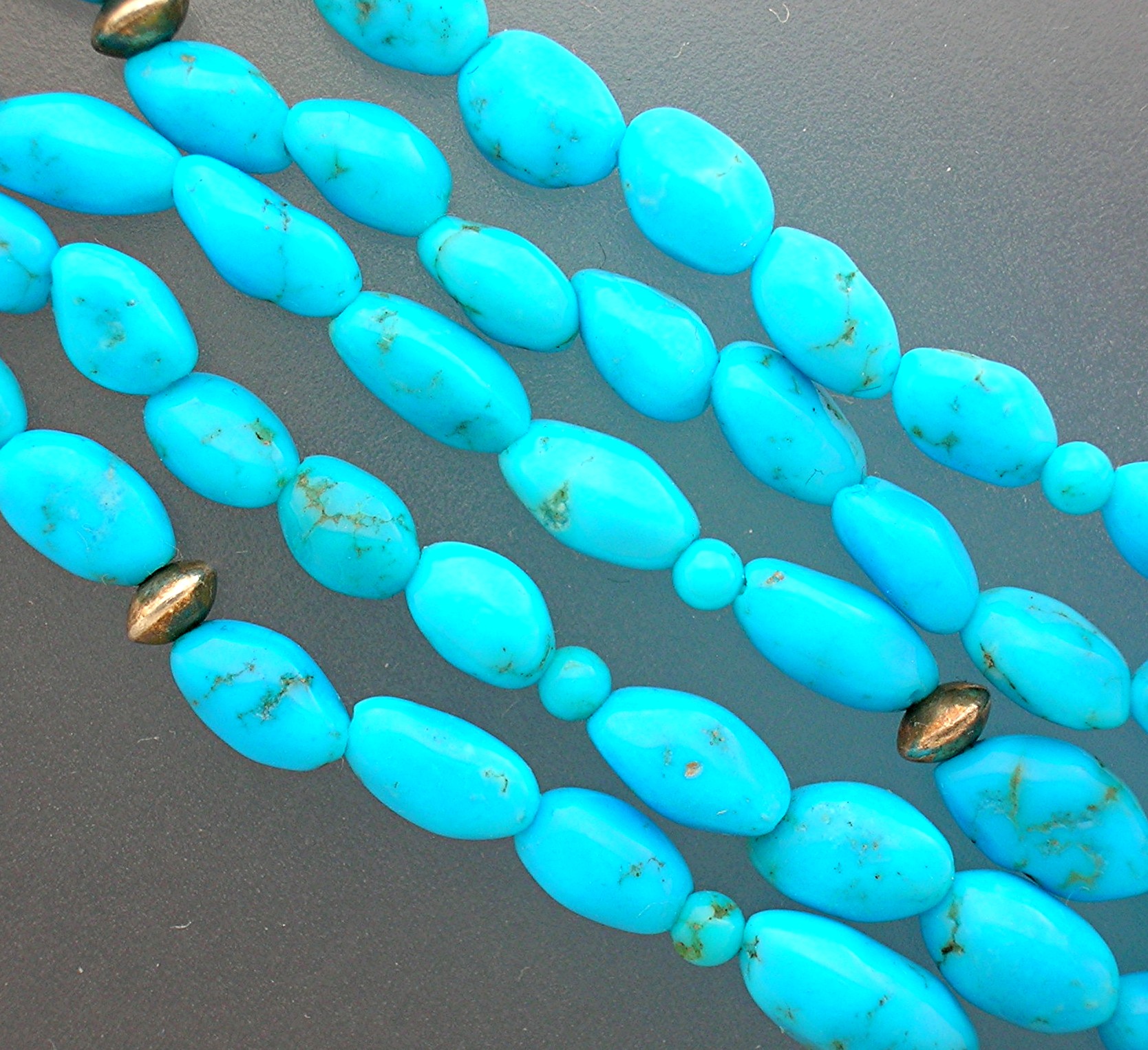 Native American Turquoise Sterling Silver Necklace