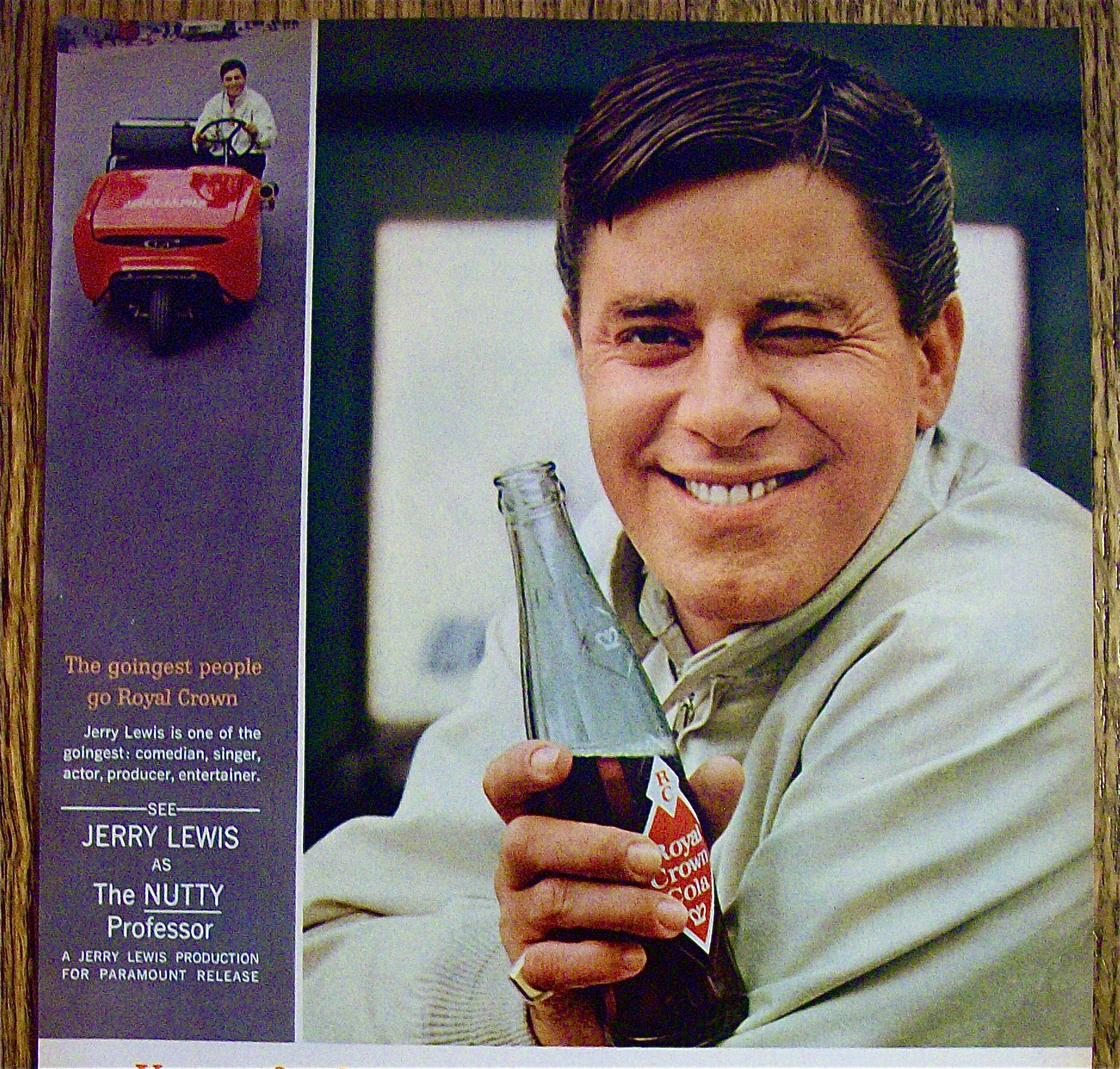 1963 Royal Crown Cola (RC) with Jerry Lewis