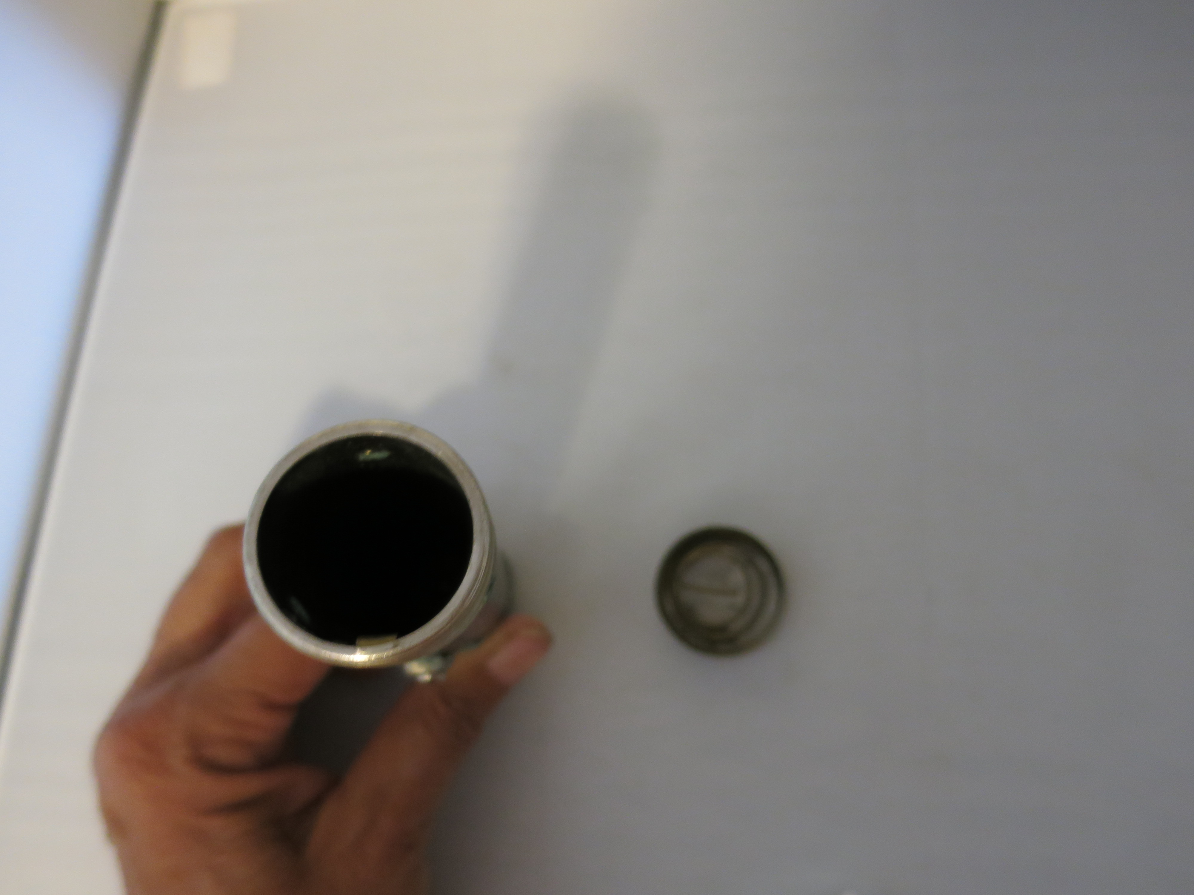 Flashlight Fish Eye Lens Convex Glass Lens Original Bulb 5.5 long