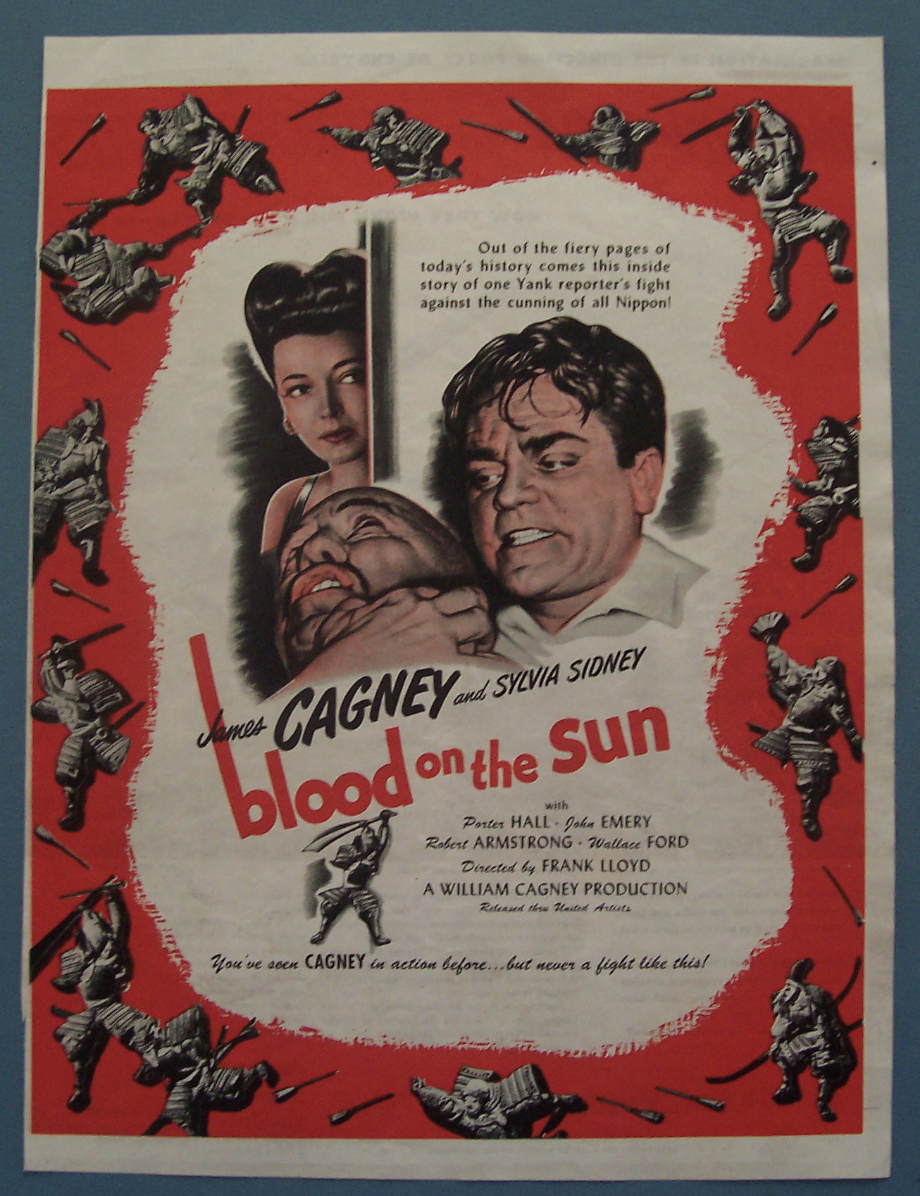 Vintage Ad: 1945 Movie Ad For Blood On The Sun
