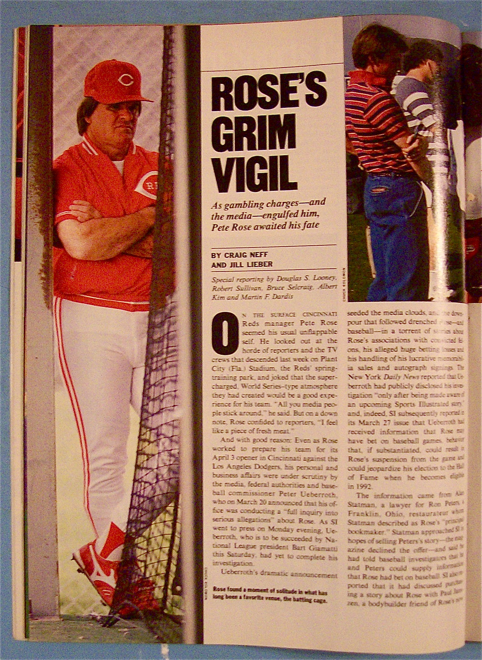 Sports Illustrated Magazine-April 3, 1989-Pete Rose
