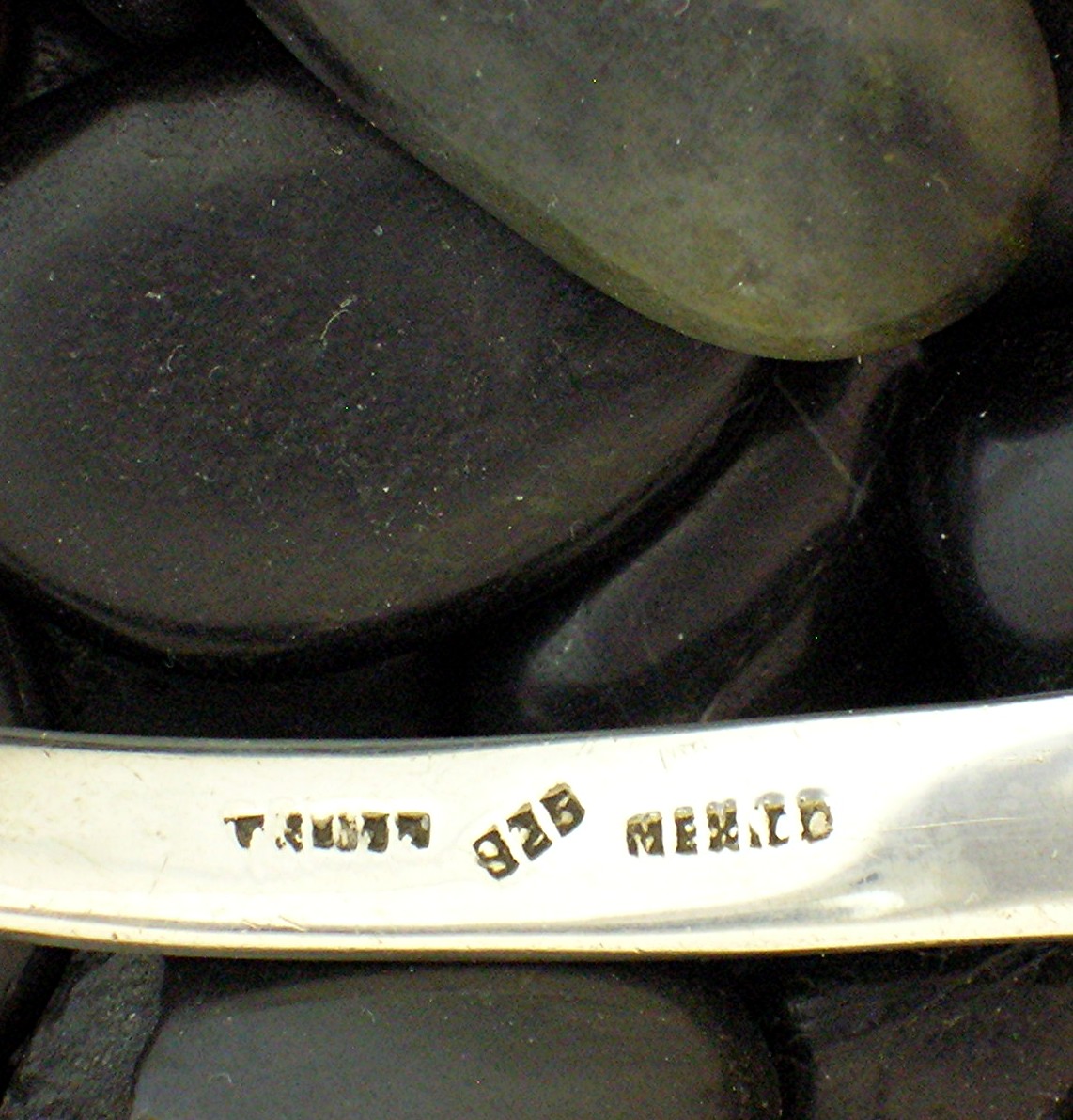 Sterling Silver Taxco Mexico Hinged Collar Necklace